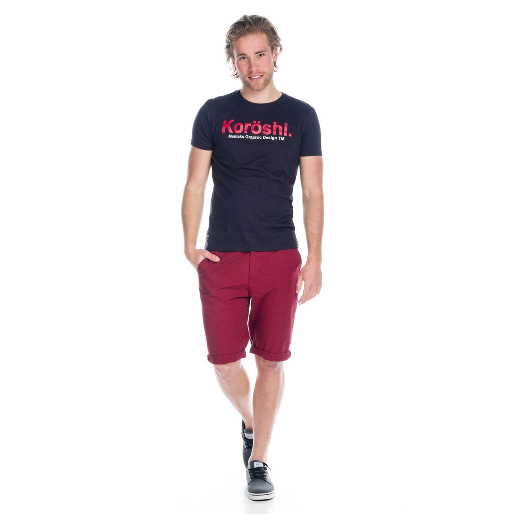 Bermuda Hombre Chino Algodón Micro Cuadros – Koroshi 1811PS16