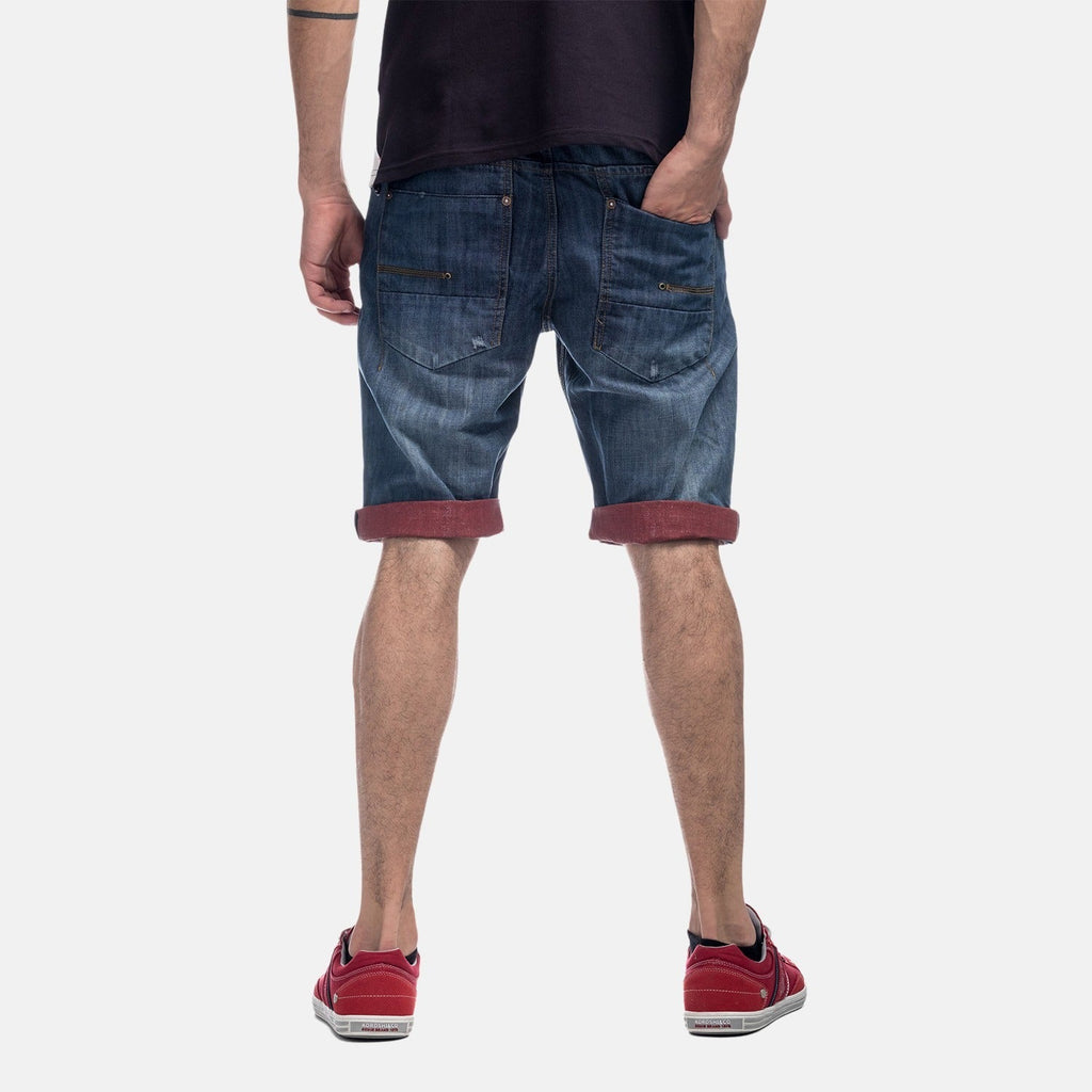 Bermuda Hombre Denim Relaxed Vuelta a Contraste – Koroshi 1811PS37