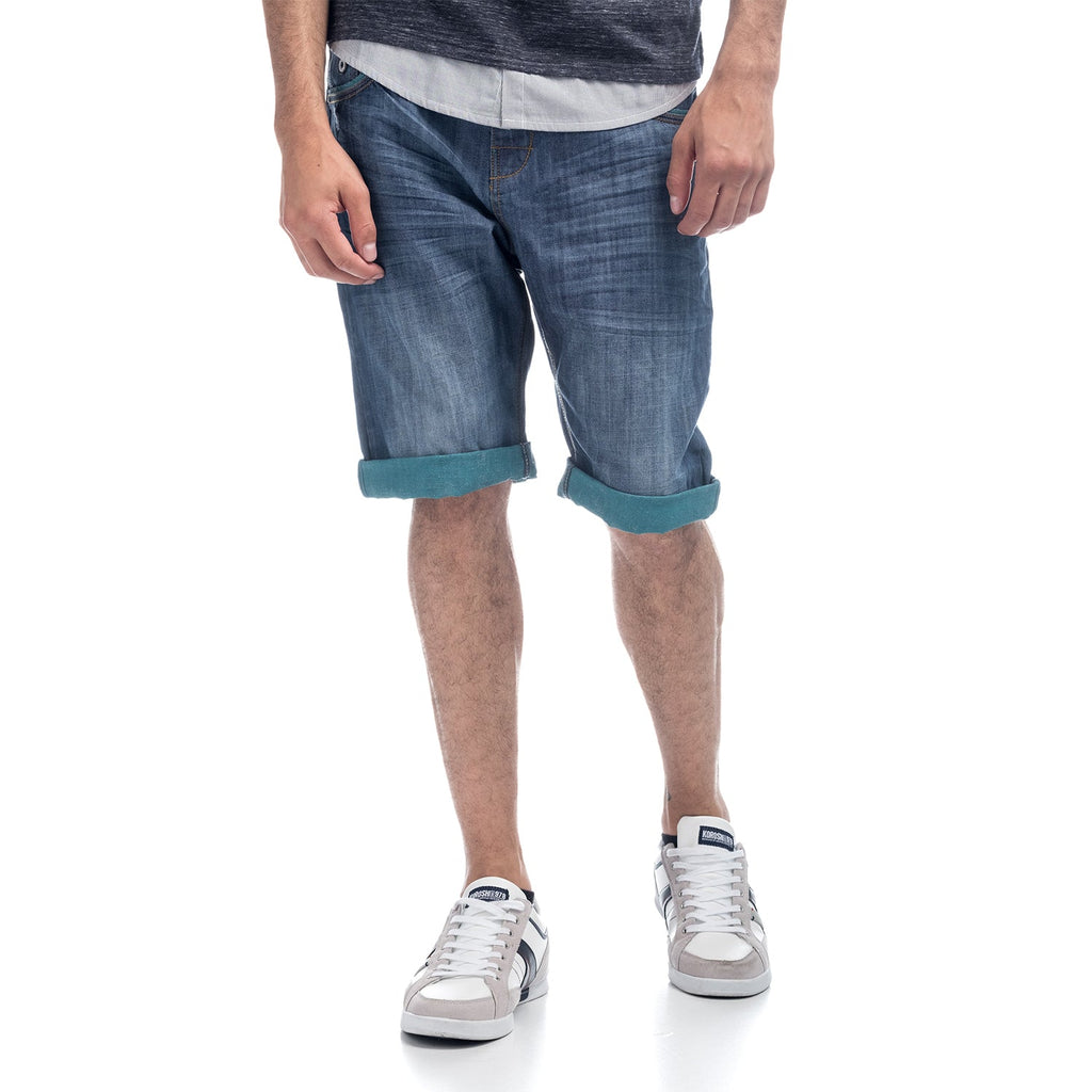 Bermuda Hombre Denim Relaxed Vuelta a Contraste – Koroshi 1811PS37