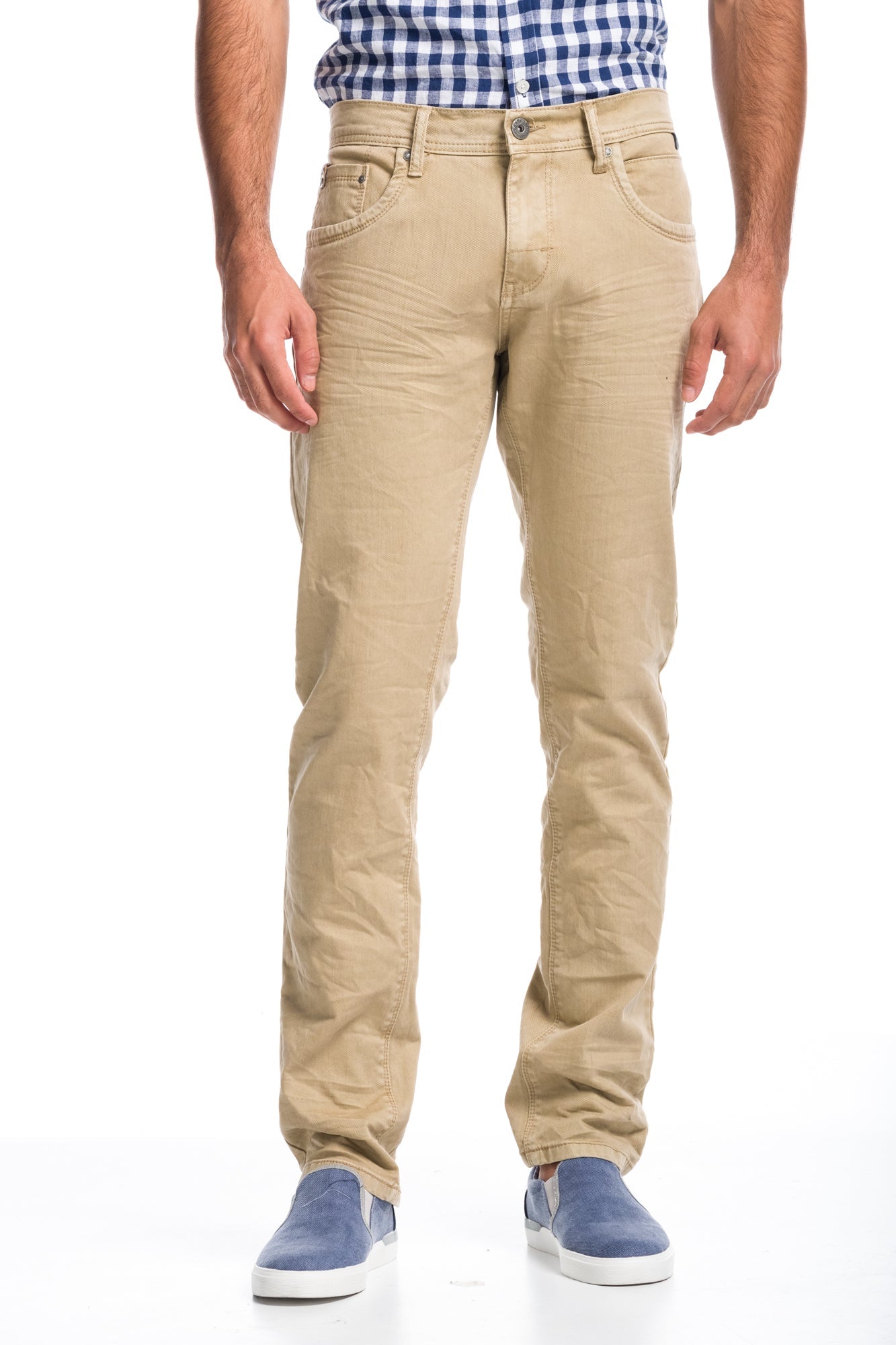 Pantalón Denim Stretch Hombre Corte Regular – Koroshi 1811PT01