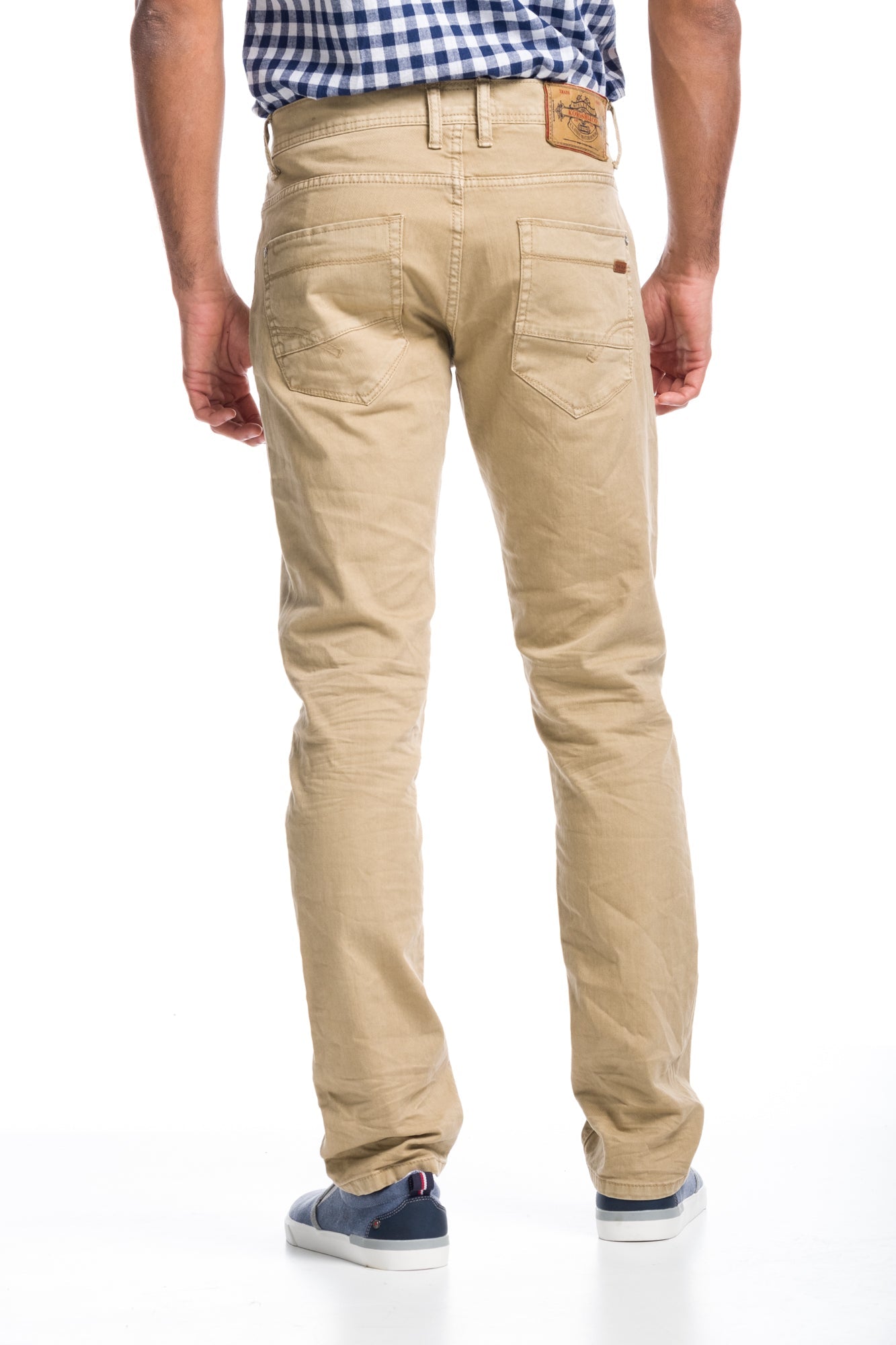 Pantalón Denim Stretch Hombre Corte Regular – Koroshi 1811PT01