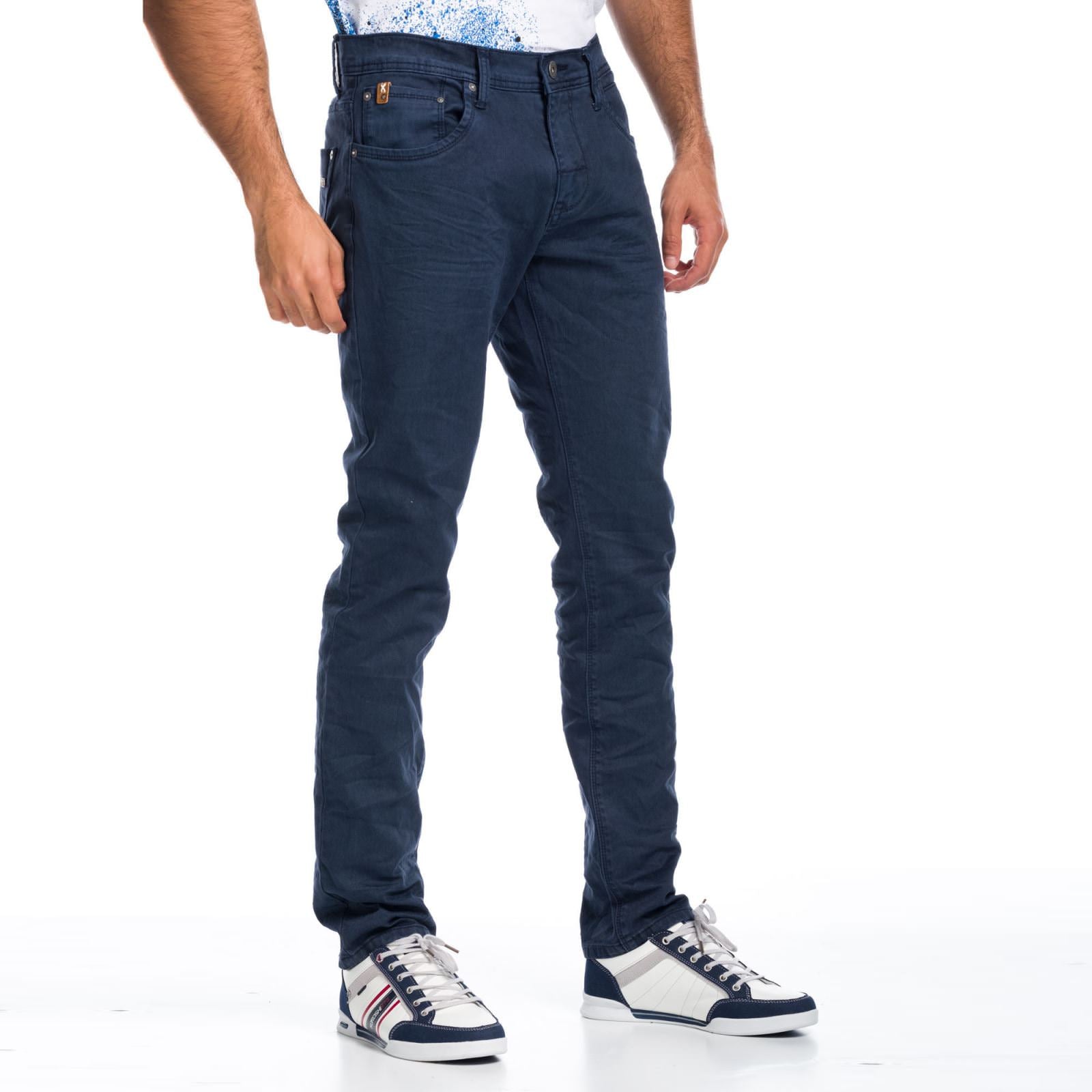 Pantalón Denim Stretch Hombre Corte Regular – Koroshi 1811PT01