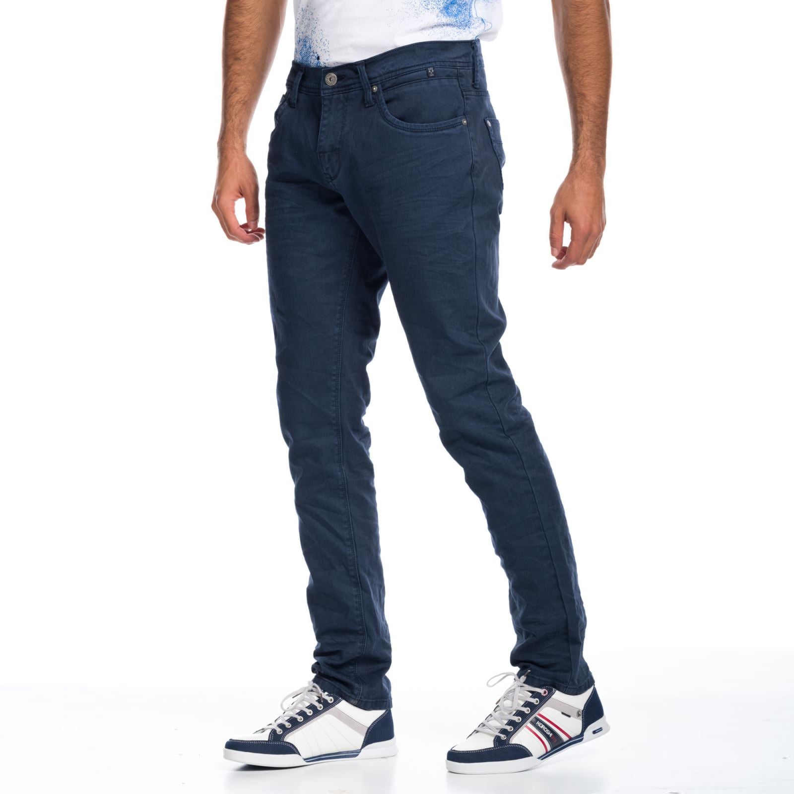 Pantalón Denim Stretch Hombre Corte Regular – Koroshi 1811PT01