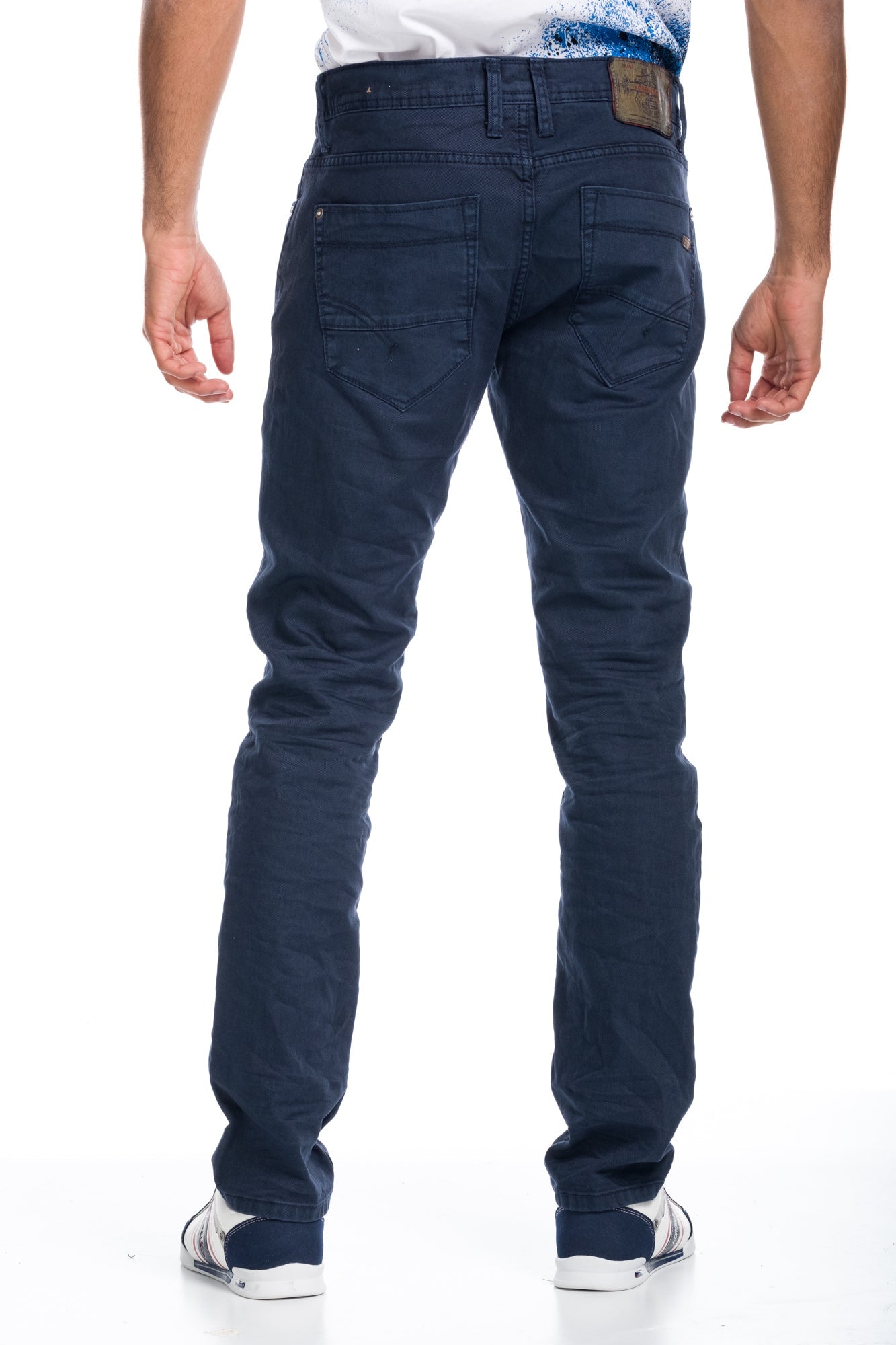 Pantalón Denim Stretch Hombre Corte Regular – Koroshi 1811PT01