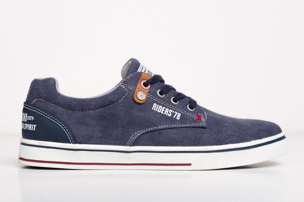 Zapatillas de Lona Hombre con Detalle Riders'78 – Koroshi 1811XC06