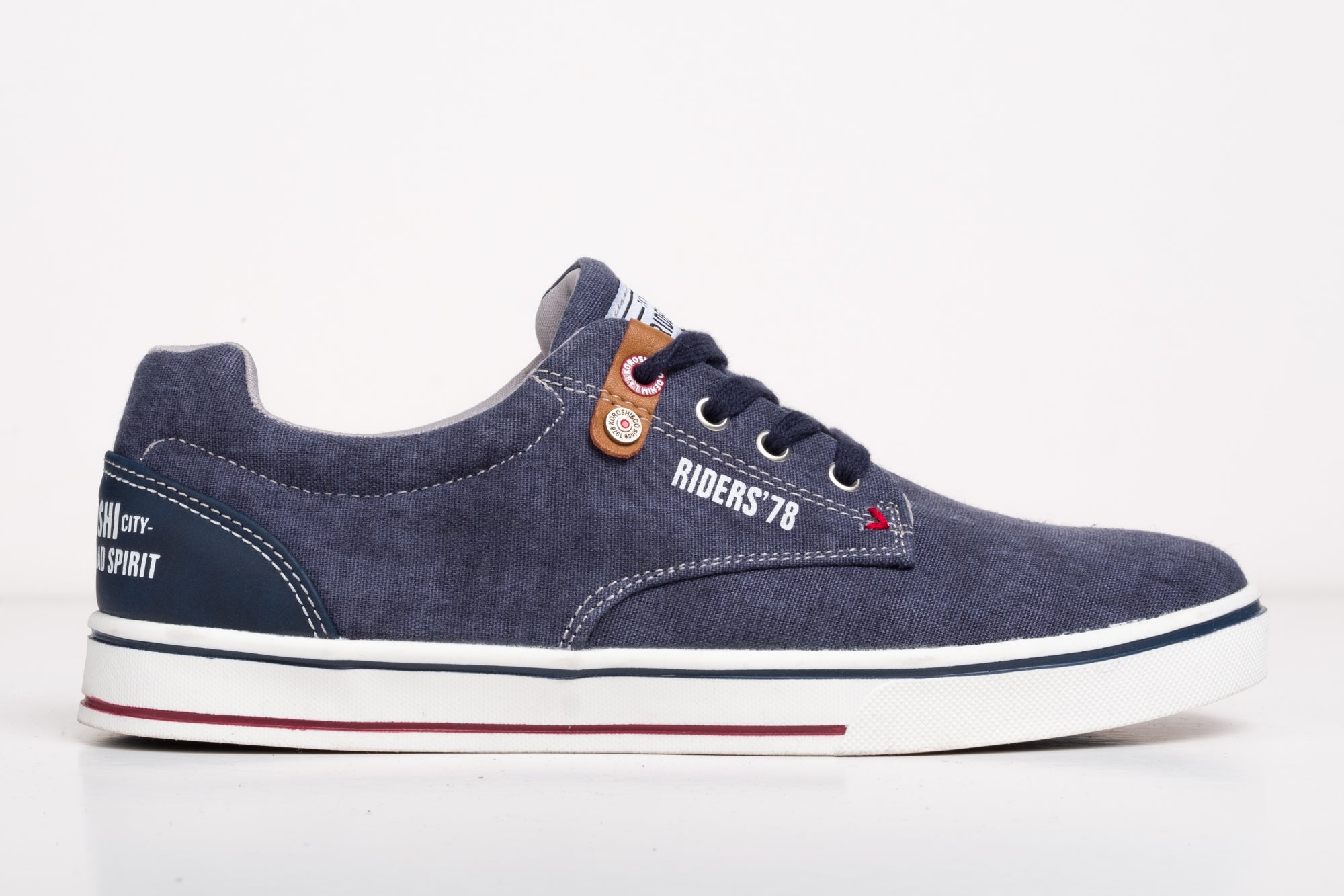 Zapatillas de Lona Hombre con Detalle Riders'78 – Koroshi 1811XC06