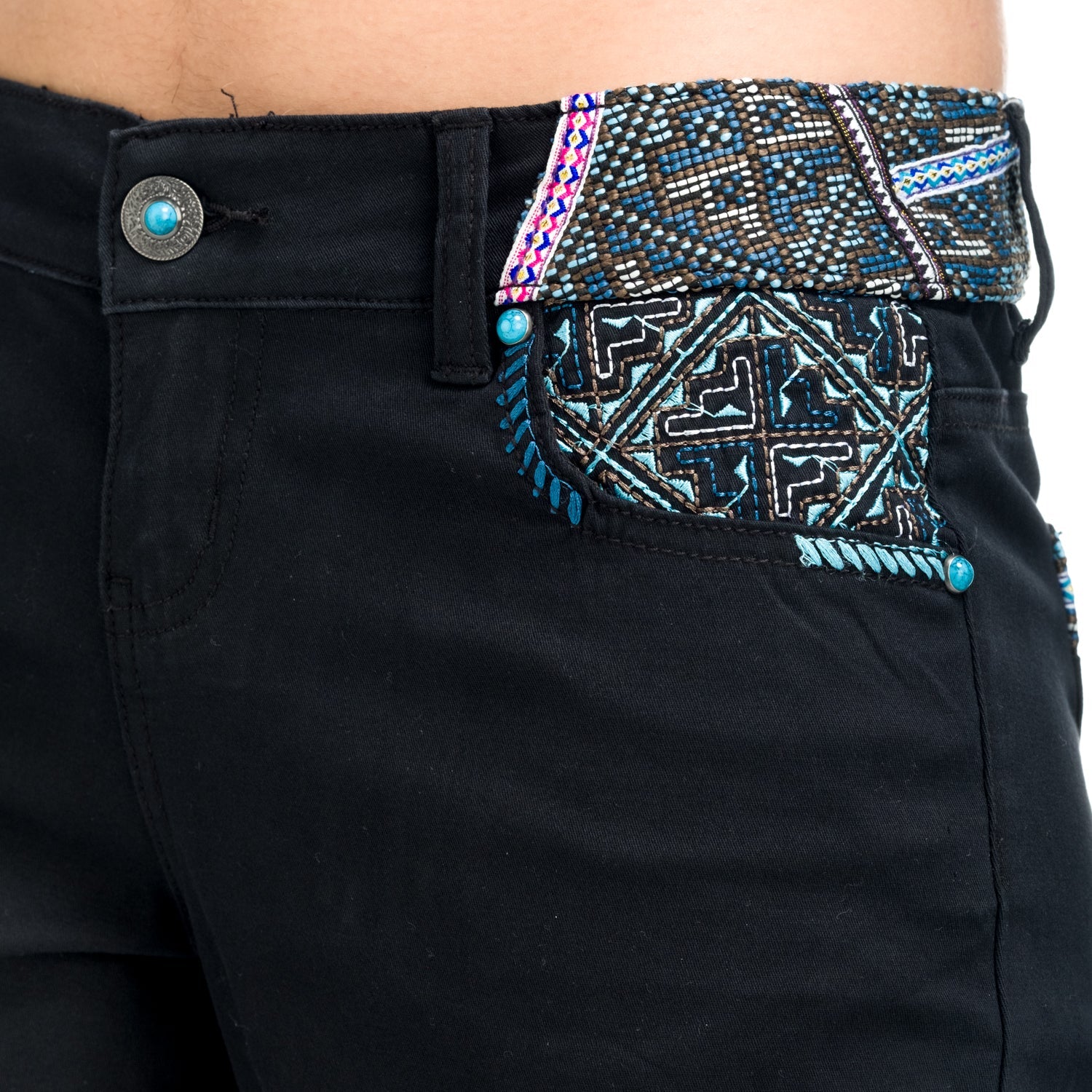 Short Mujer con Vuelta y Detalle en Bolsillos – Koroshi 1812PS13