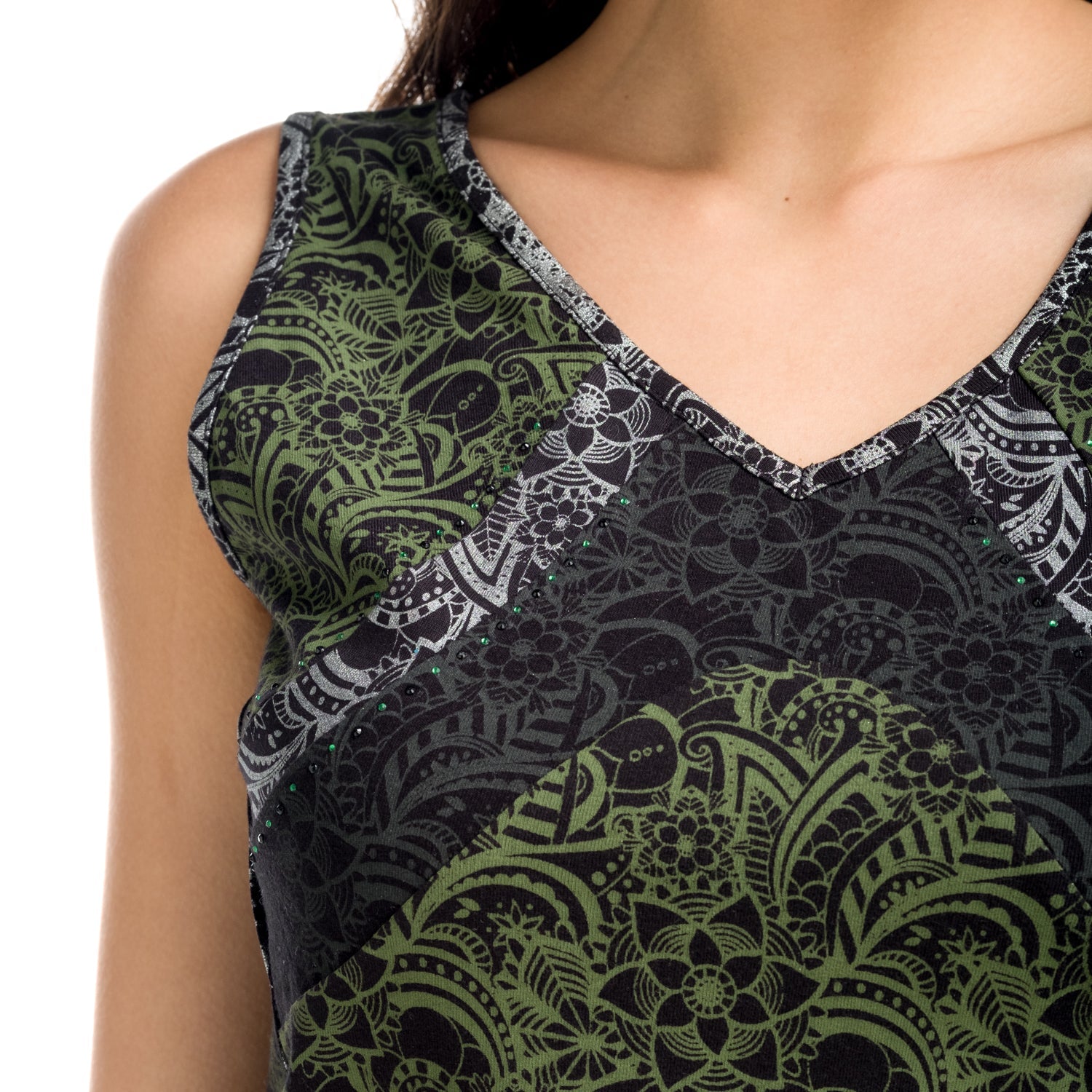 Top Tirantes Estampado Mujer – Koroshi 1812TP18
