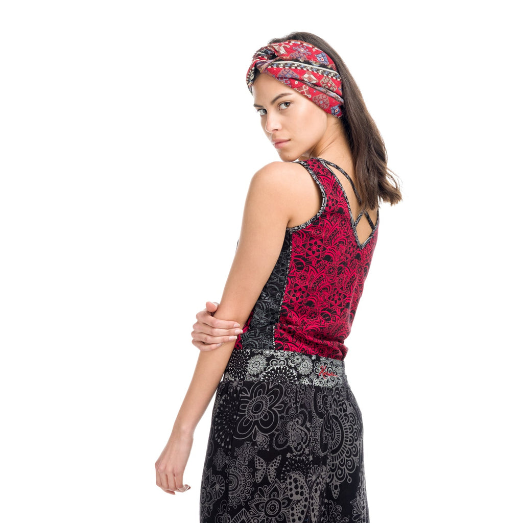 Top Tirantes Estampado Mujer – Koroshi 1812TP18