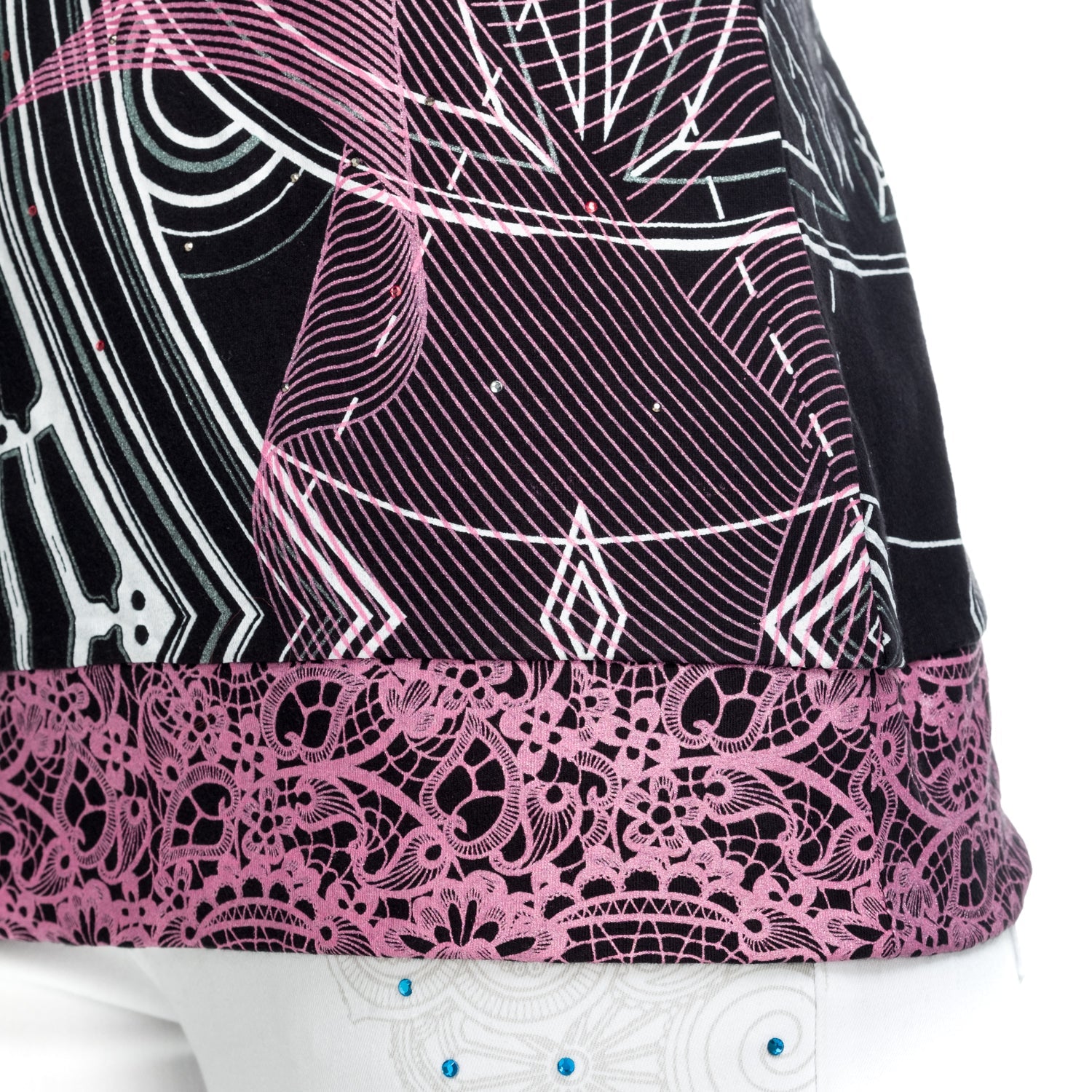 Top Tirantes Mujer Espalda Nadadora Estampado – Koroshi 1812TP24
