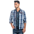 Camisa Cuadros Manga Larga Hombre Bordados – Koroshi 1821CL51