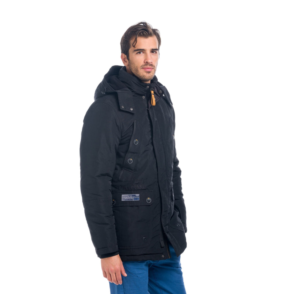 Parka Hombre con Capucha Desmontable – Koroshi 1821JA17