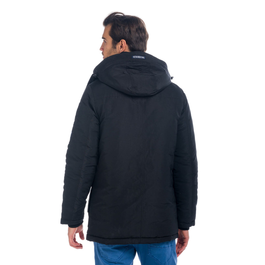 Parka Hombre con Capucha Desmontable – Koroshi 1821JA17