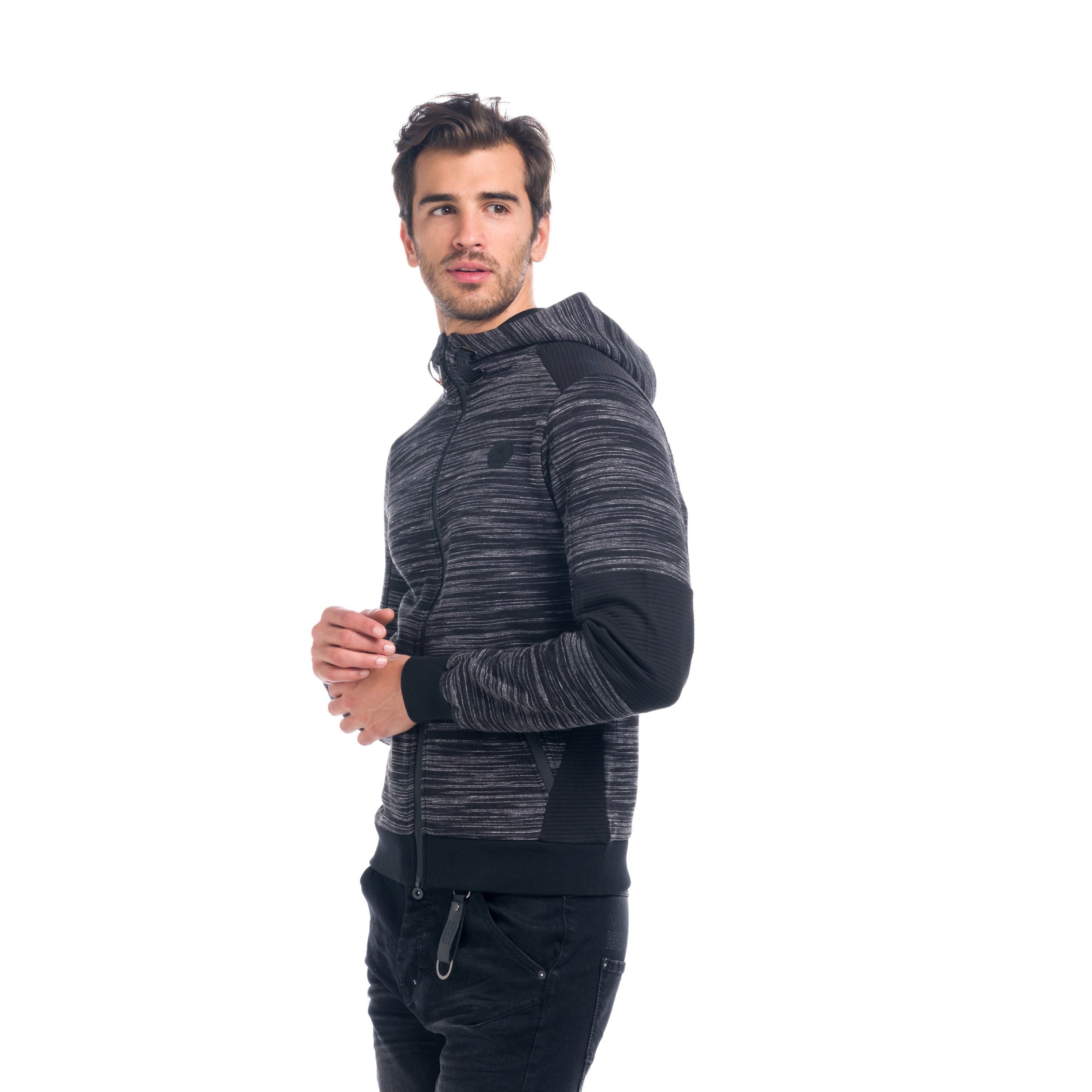 Chaqueta Sudadera Felpa Hombre con Capucha – Koroshi 1821JA54