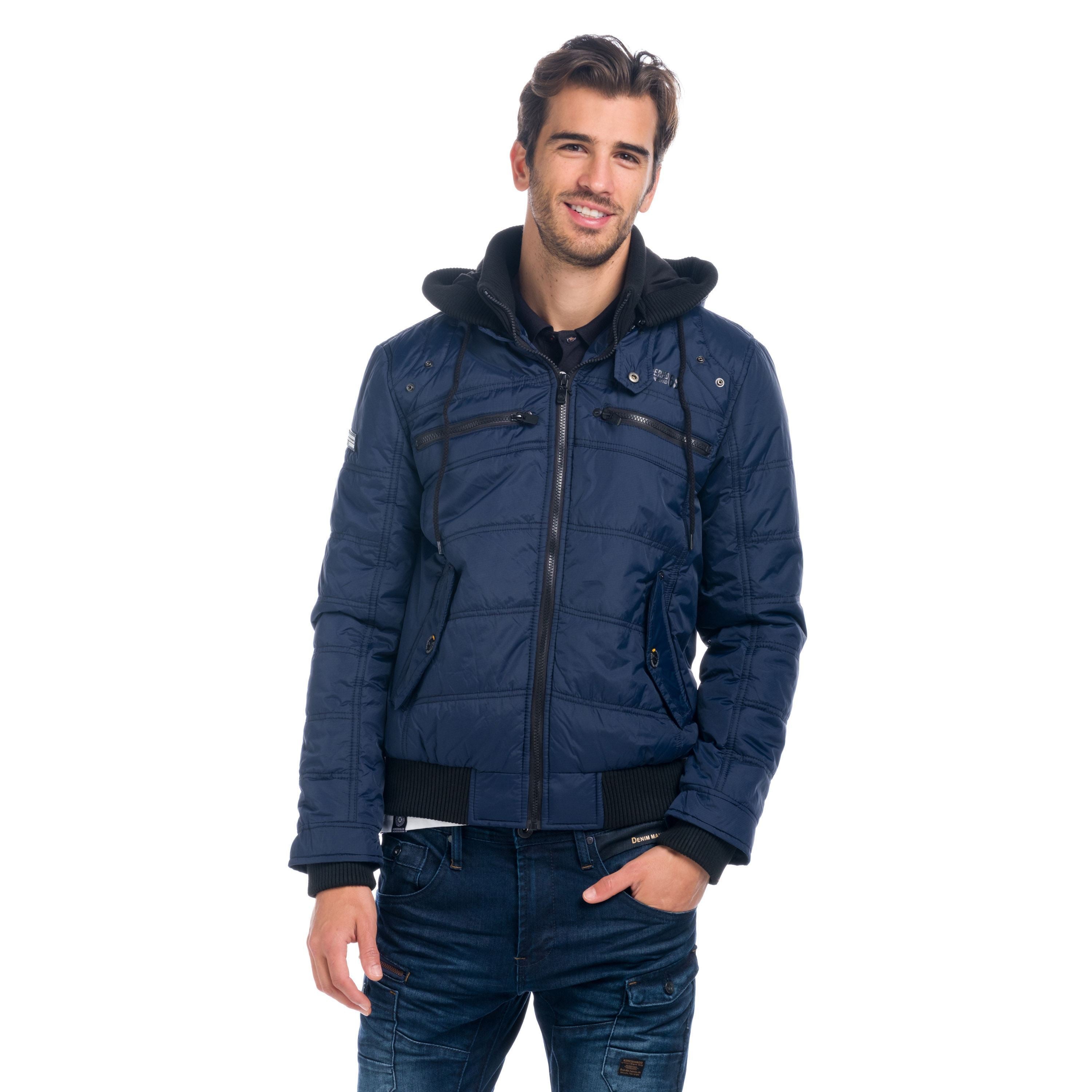 Cazadora Sport Hombre con Capucha – Koroshi 1821JA77