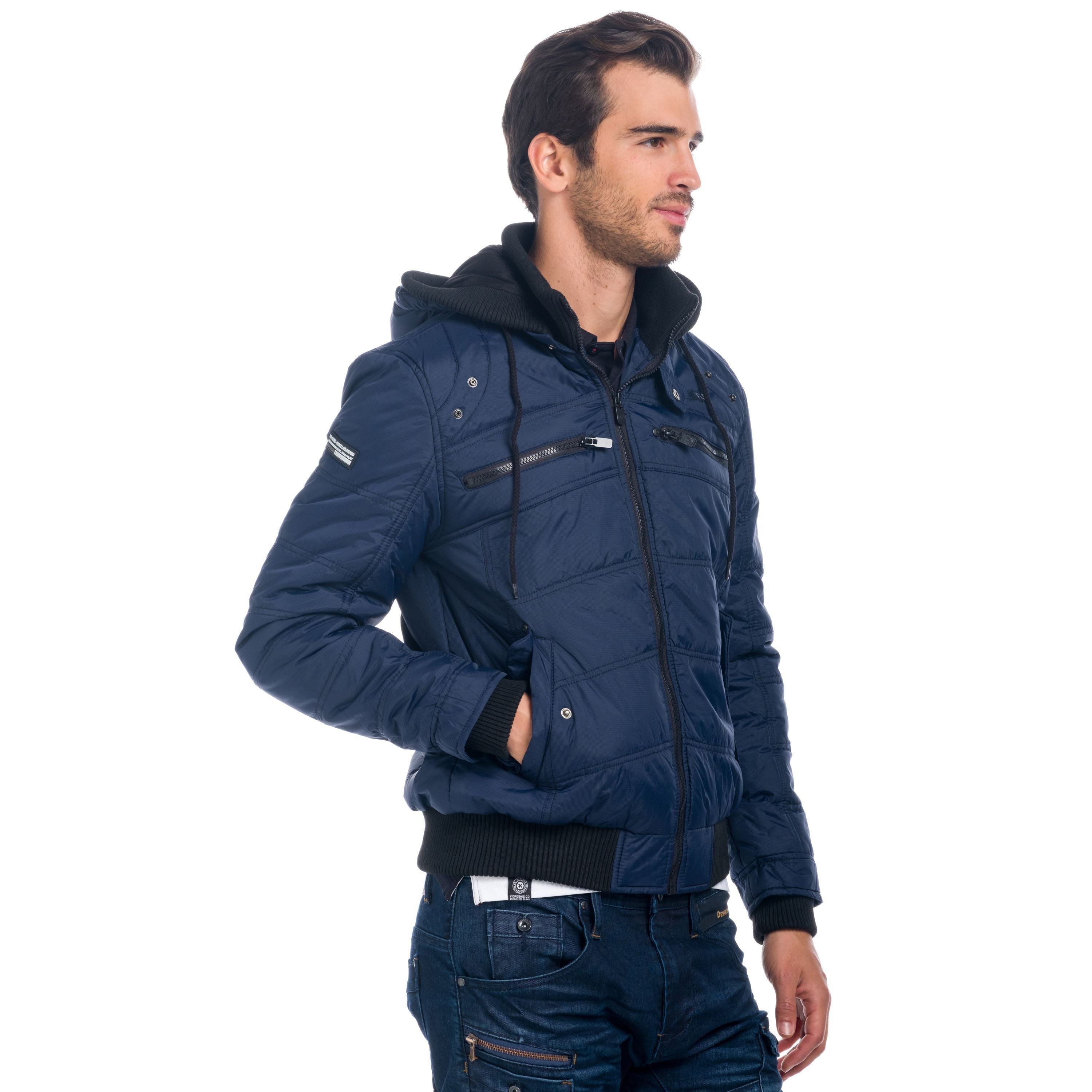 Cazadora Sport Hombre con Capucha – Koroshi 1821JA77