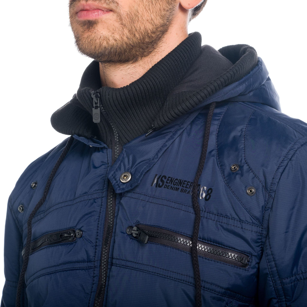 Cazadora Sport Hombre con Capucha – Koroshi 1821JA77