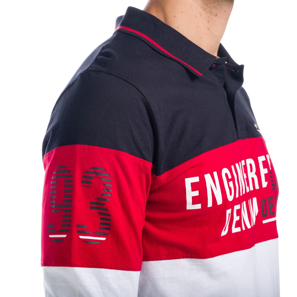 Polo Manga Larga Hombre Colour Block Engineered – Koroshi 1821PL06