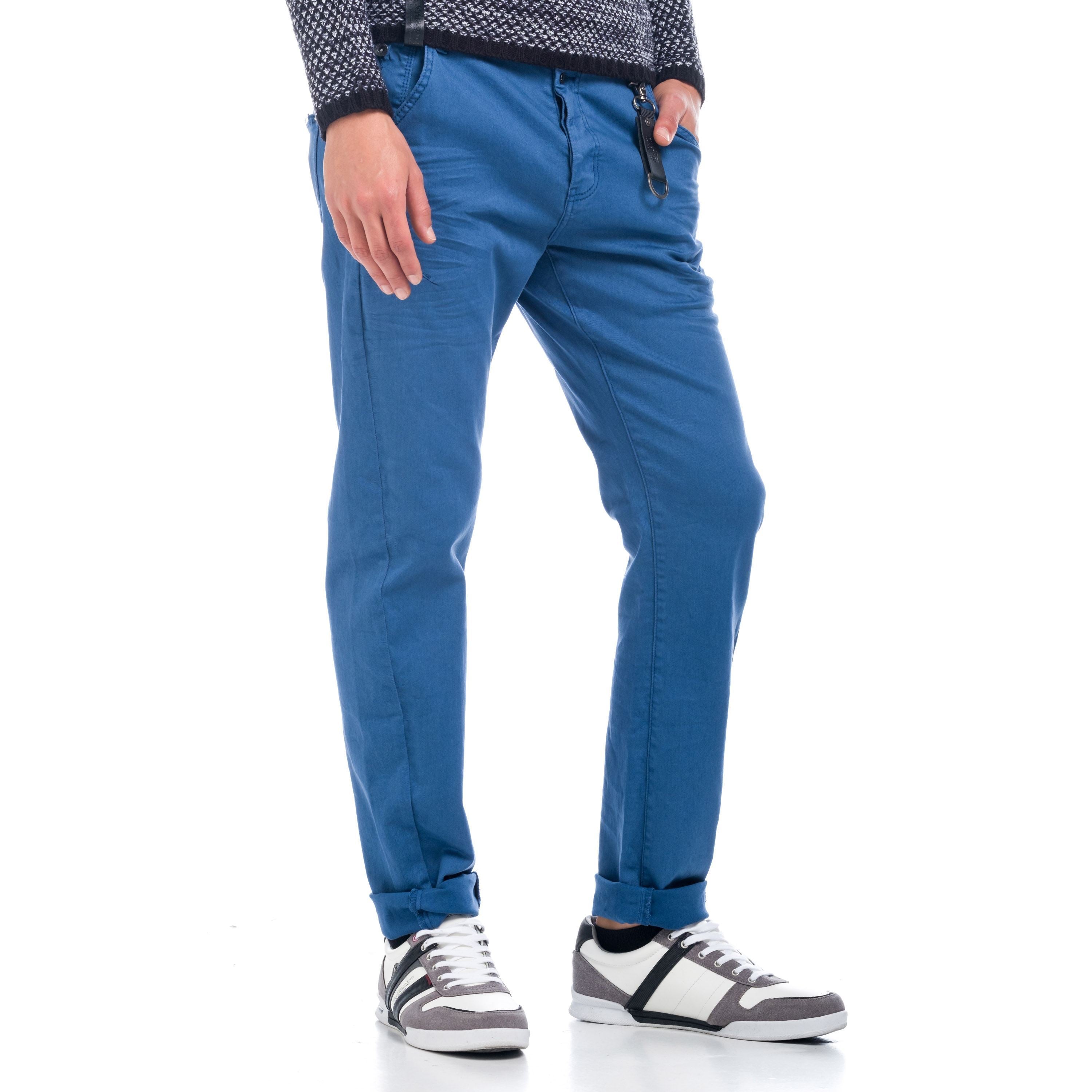 Pantalón Vaquero Slim Hombre Tiro Bajo – Koroshi 1821PT02