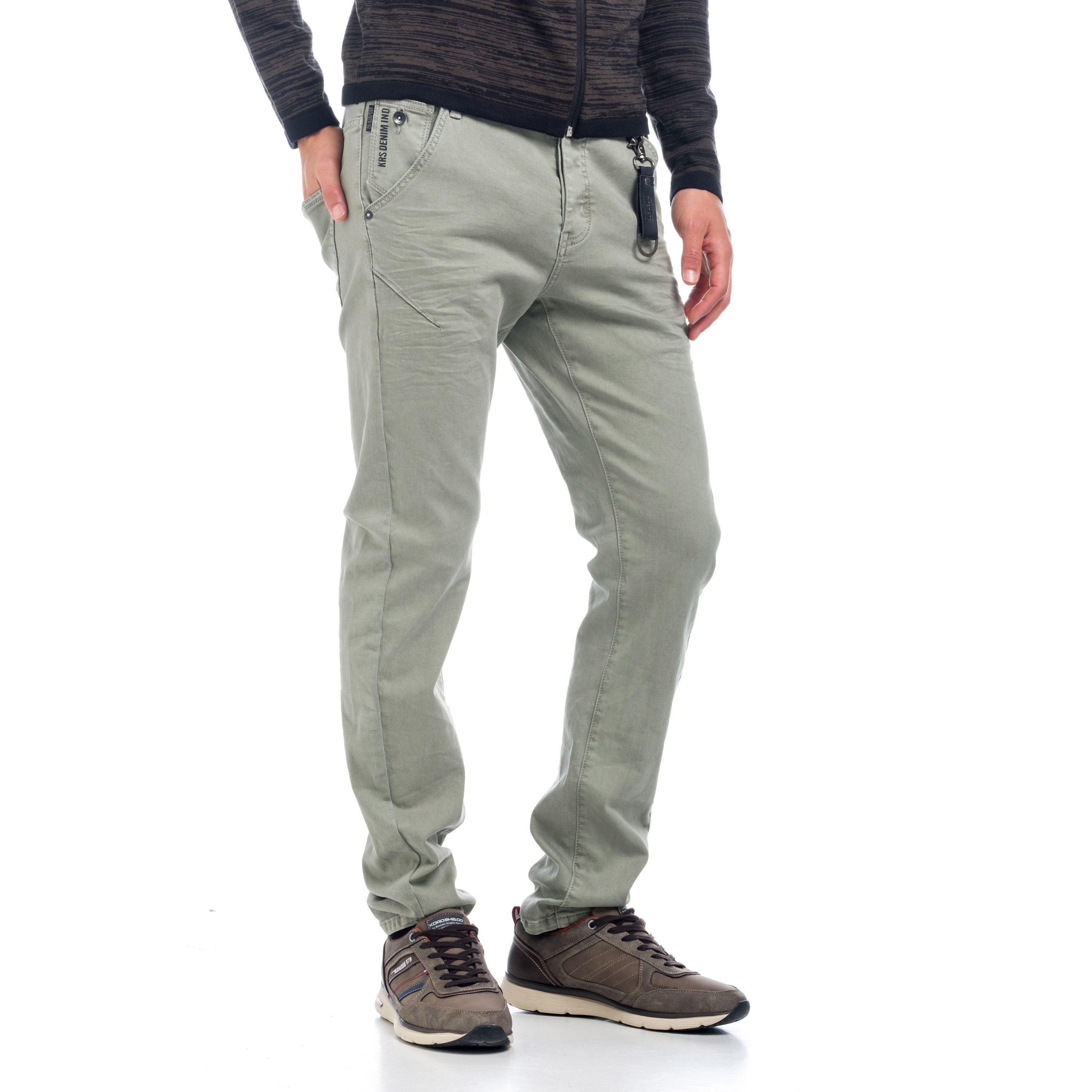 Pantalón Vaquero Slim Hombre Tiro Bajo – Koroshi 1821PT02