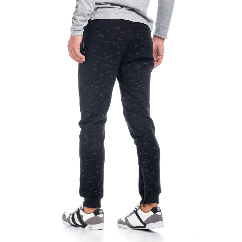 Pantalón Jogger Hombre Afelpado con Cremalleras – Koroshi 1821PT90