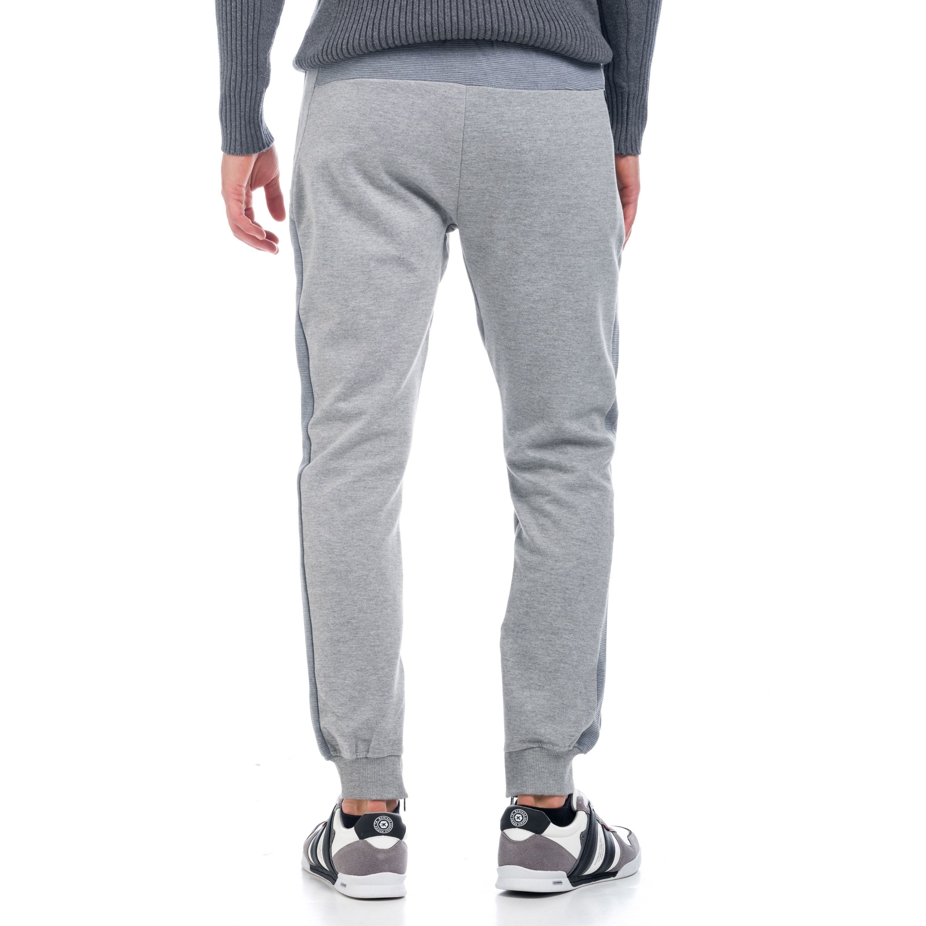 Pantalón Jogger Hombre Afelpado con Cremalleras – Koroshi 1821PT90