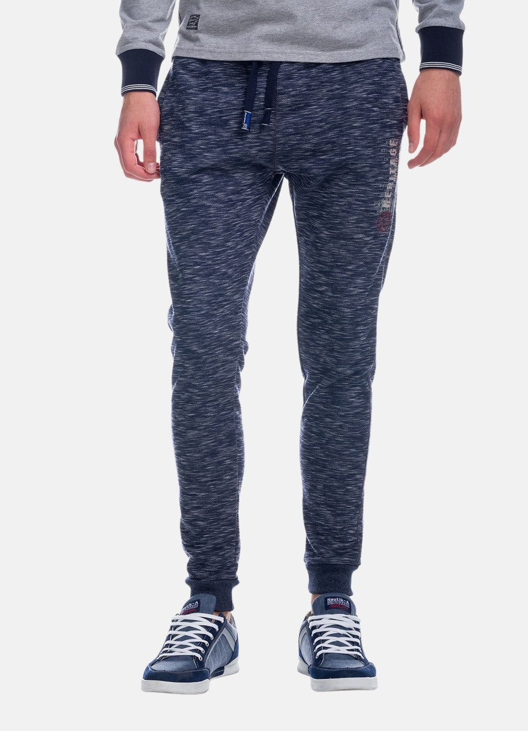 Pantalón Jogger Hombre Jaspeado Afelpado – Koroshi 1821PT97