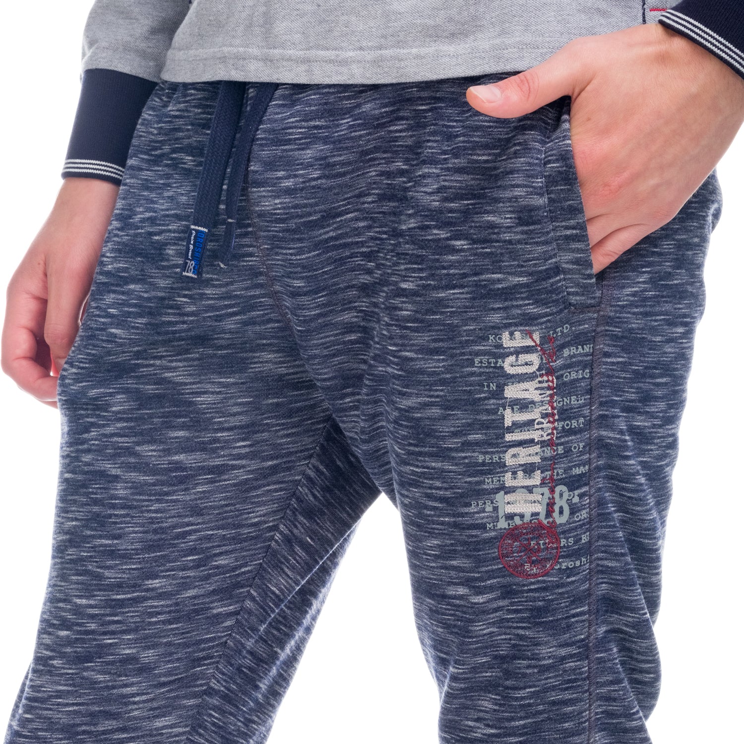 Pantalón Jogger Hombre Jaspeado Afelpado – Koroshi 1821PT97