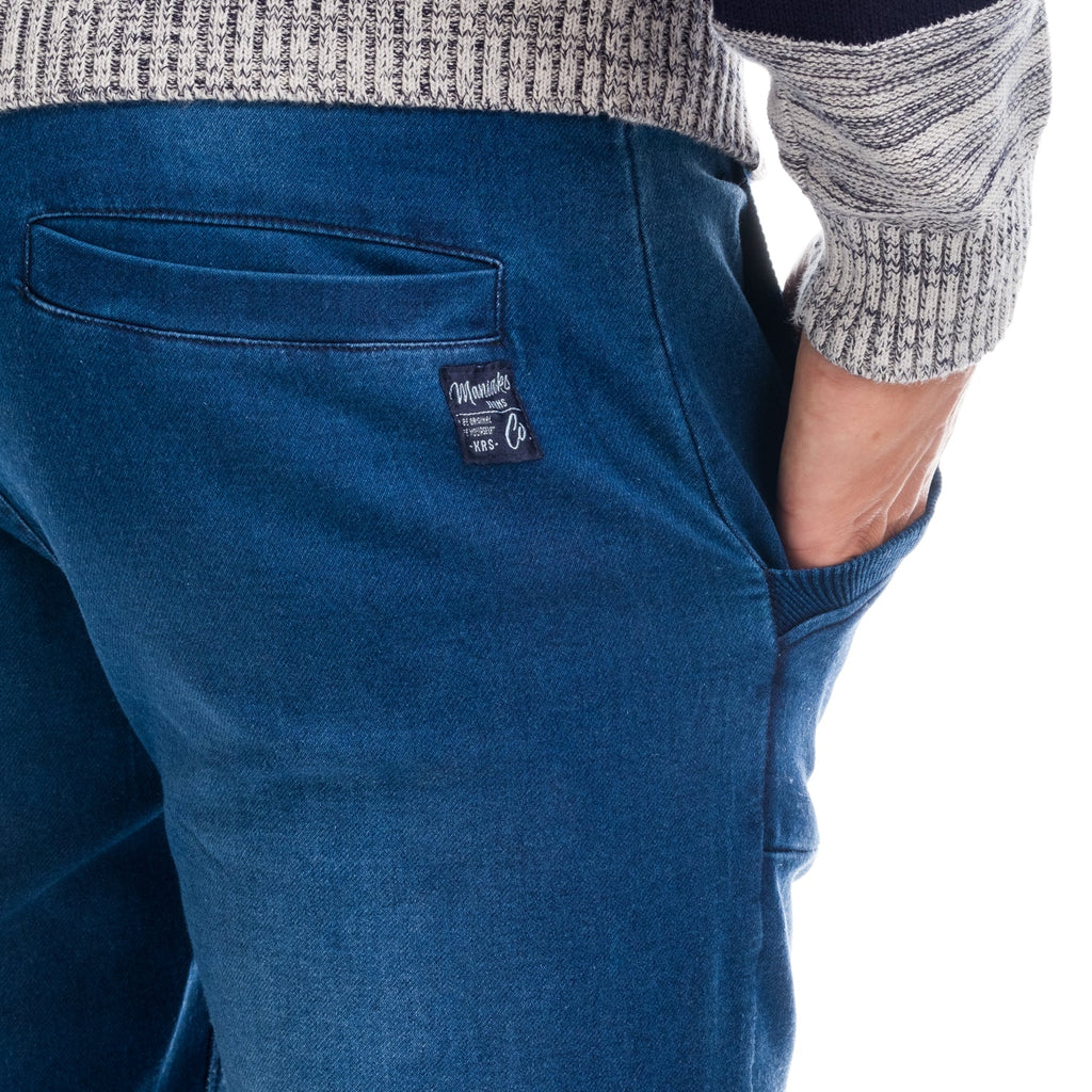 Pantalón Jogger Denim Hombre con Cintura Elástica – Koroshi 1821PT98