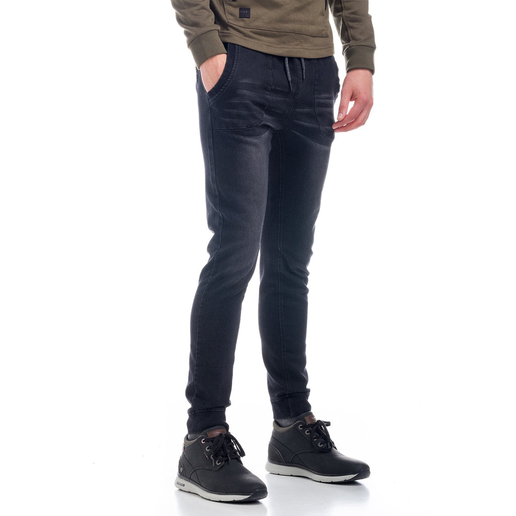 Pantalón Jogger Denim Hombre con Cintura Elástica – Koroshi 1821PT98