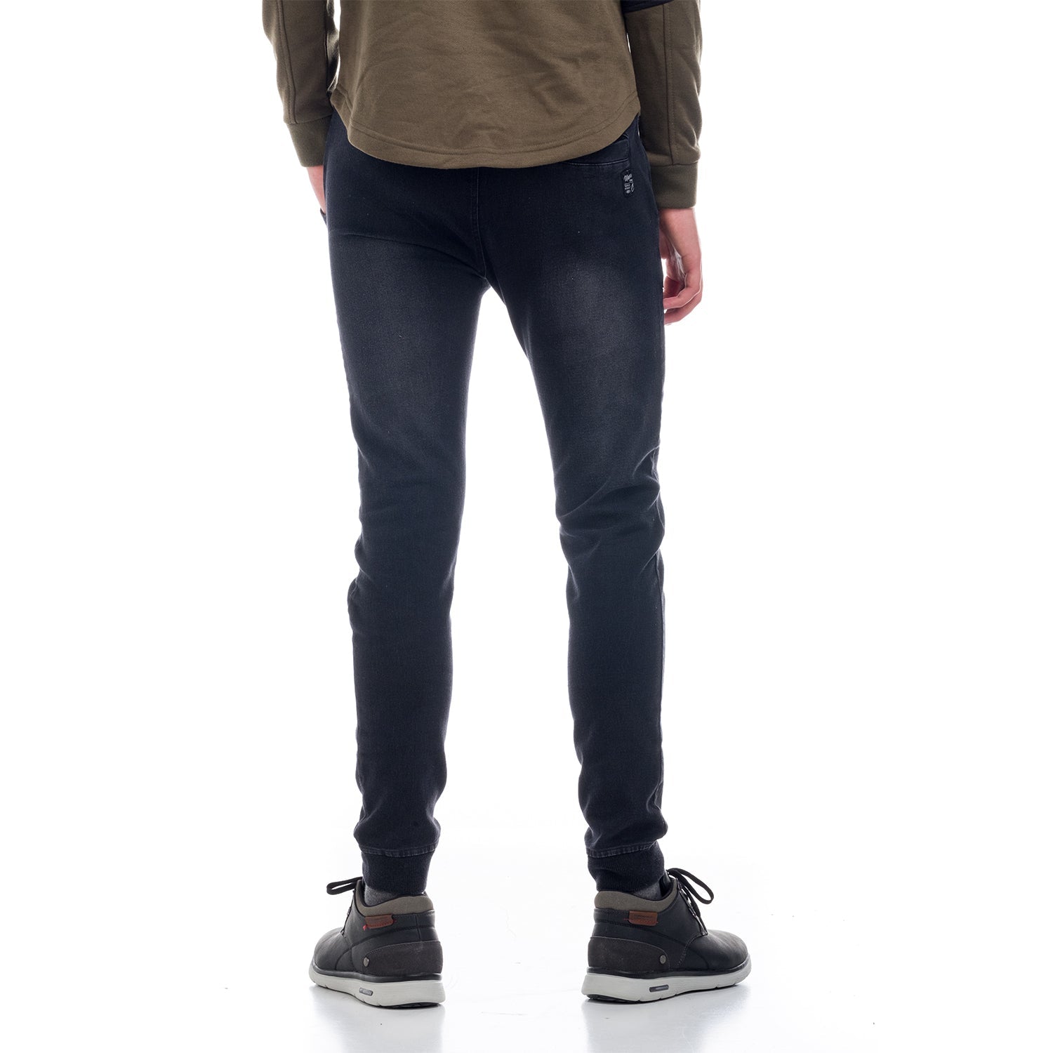 Pantalón Jogger Denim Hombre con Cintura Elástica – Koroshi 1821PT98