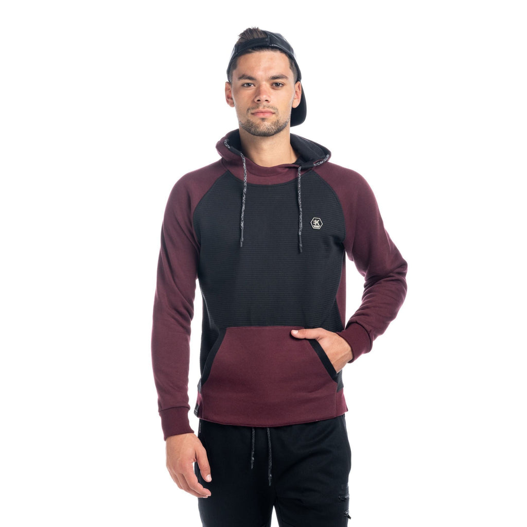 Sudadera Hombre con Capucha Combinada Raglán – Koroshi 1821SU22