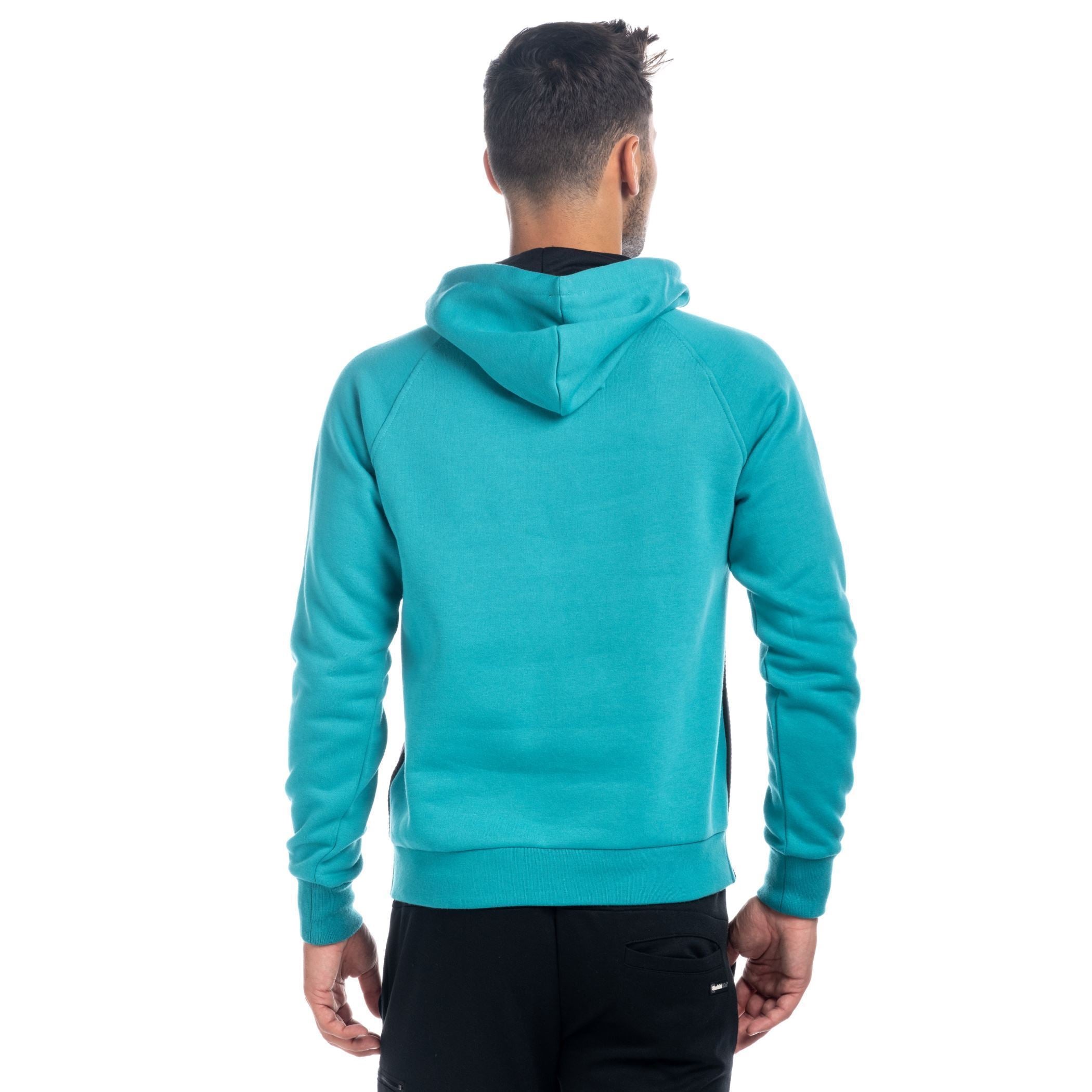 Sudadera Hombre con Capucha Combinada Raglán – Koroshi 1821SU22