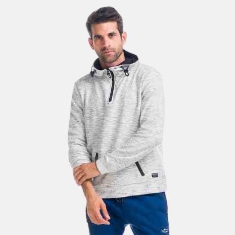 Sudadera Hombre Capucha con Cremalleras – Koroshi 1821SU24