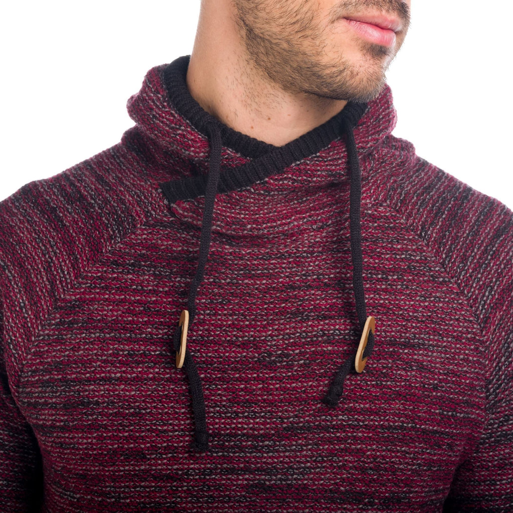 Jersey de Punto Hombre Jaspeado Cuello Chimenea – Koroshi 1821TR11