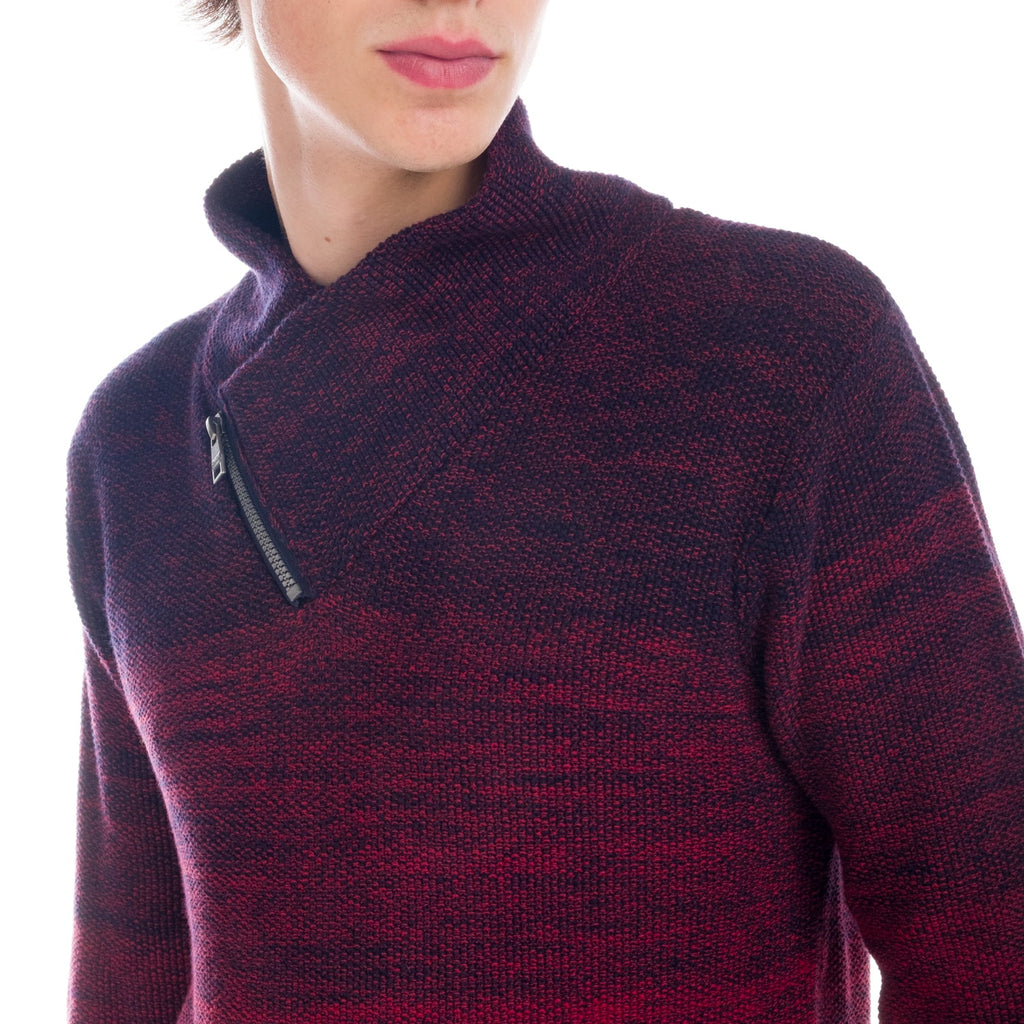 Jersey de Punto Hombre Degradado Cuello Smoking – Koroshi 1821TR12