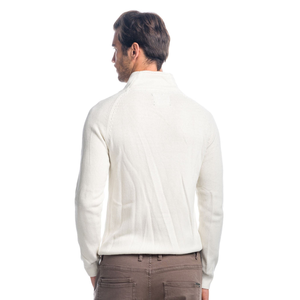 Jersey de Punto Hombre Cuello Smoking con Botón – Koroshi 1821TR21
