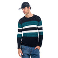Jersey de Punto Hombre Cuello Redondo a Rayas – Koroshi 1821TR29