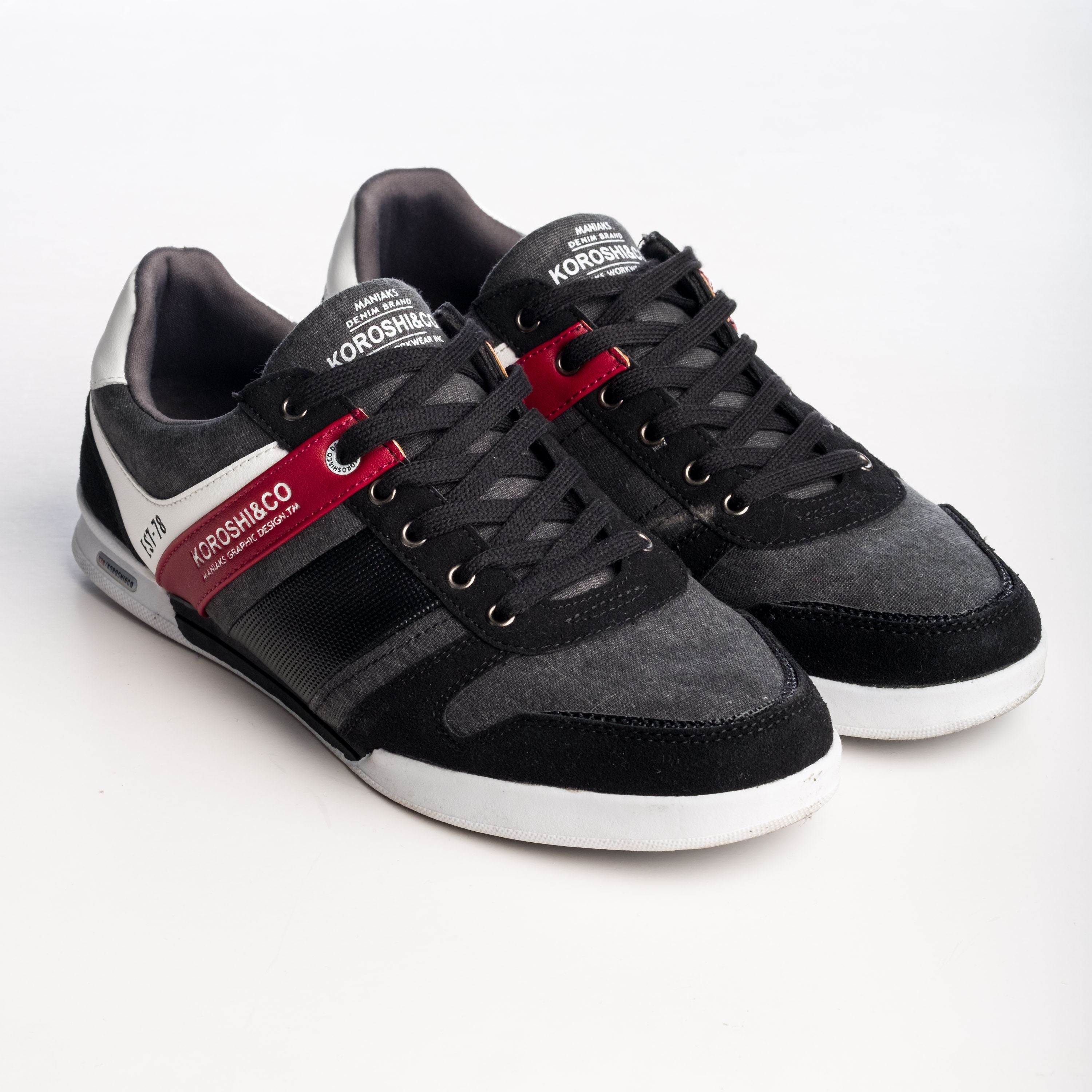 Deportiva combinada texturas