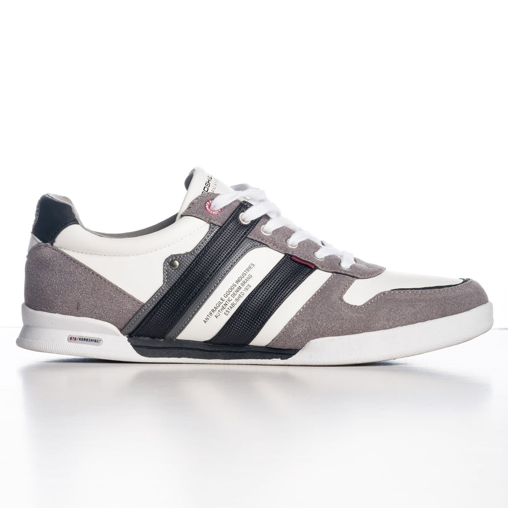 Deportiva combinada tipo piel