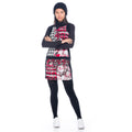 Vestido Mujer Estampado Corte Cadera Sin Mangas – Koroshi 1822VS20