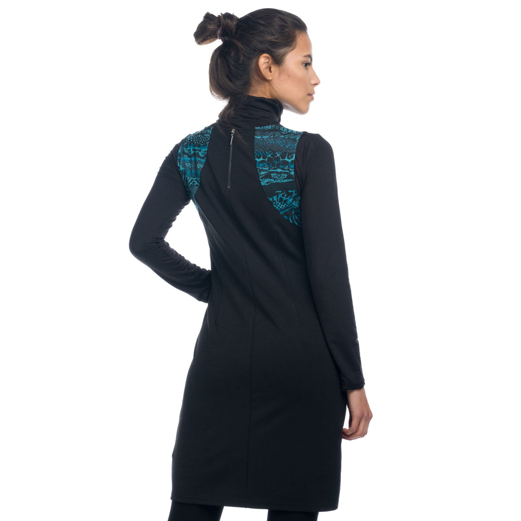 Vestido Mujer Sin Mangas Punto Estampado Mandala – Koroshi 1822VS26