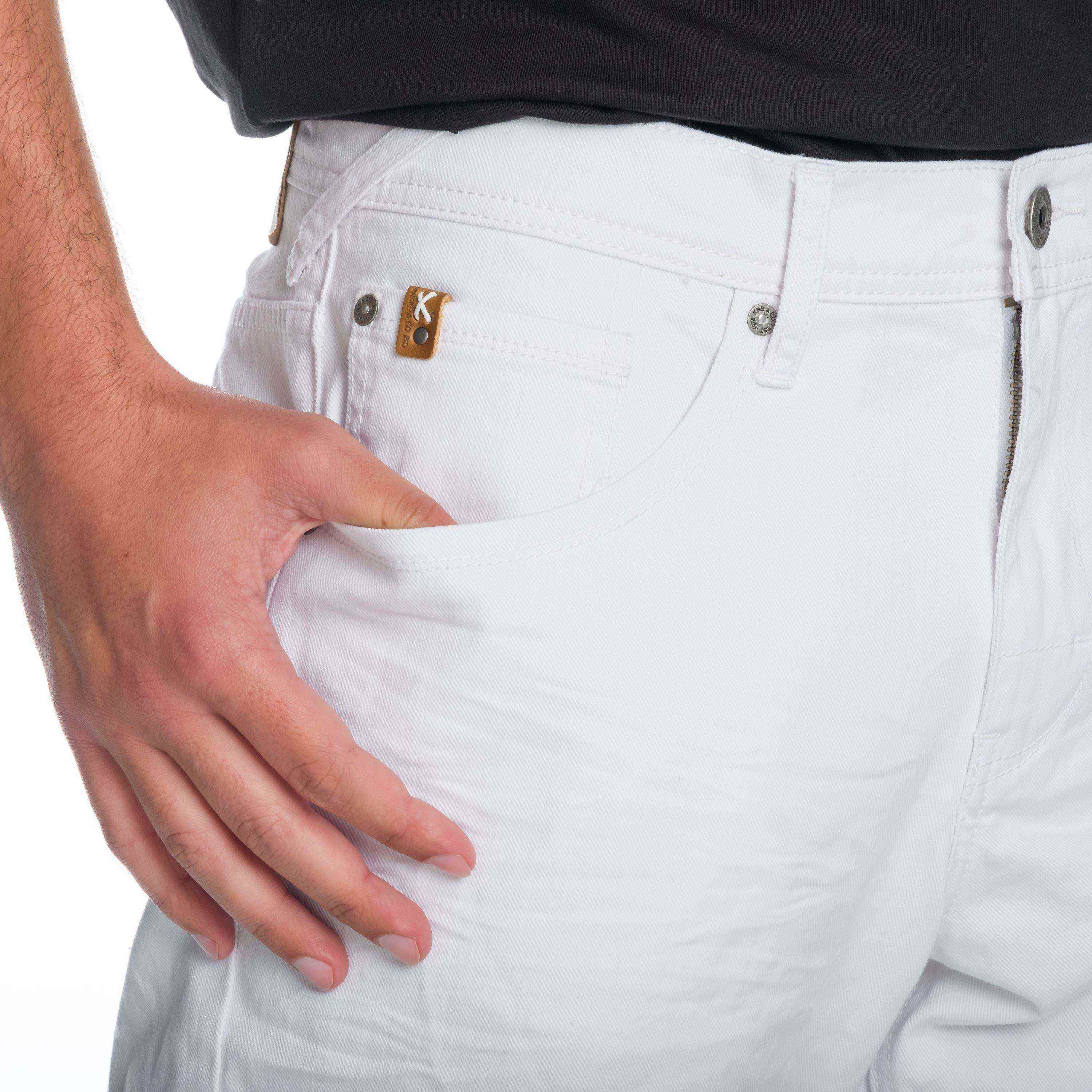 Bermuda Hombre Algodón Stretch con Vuelta – Koroshi 1911PS01