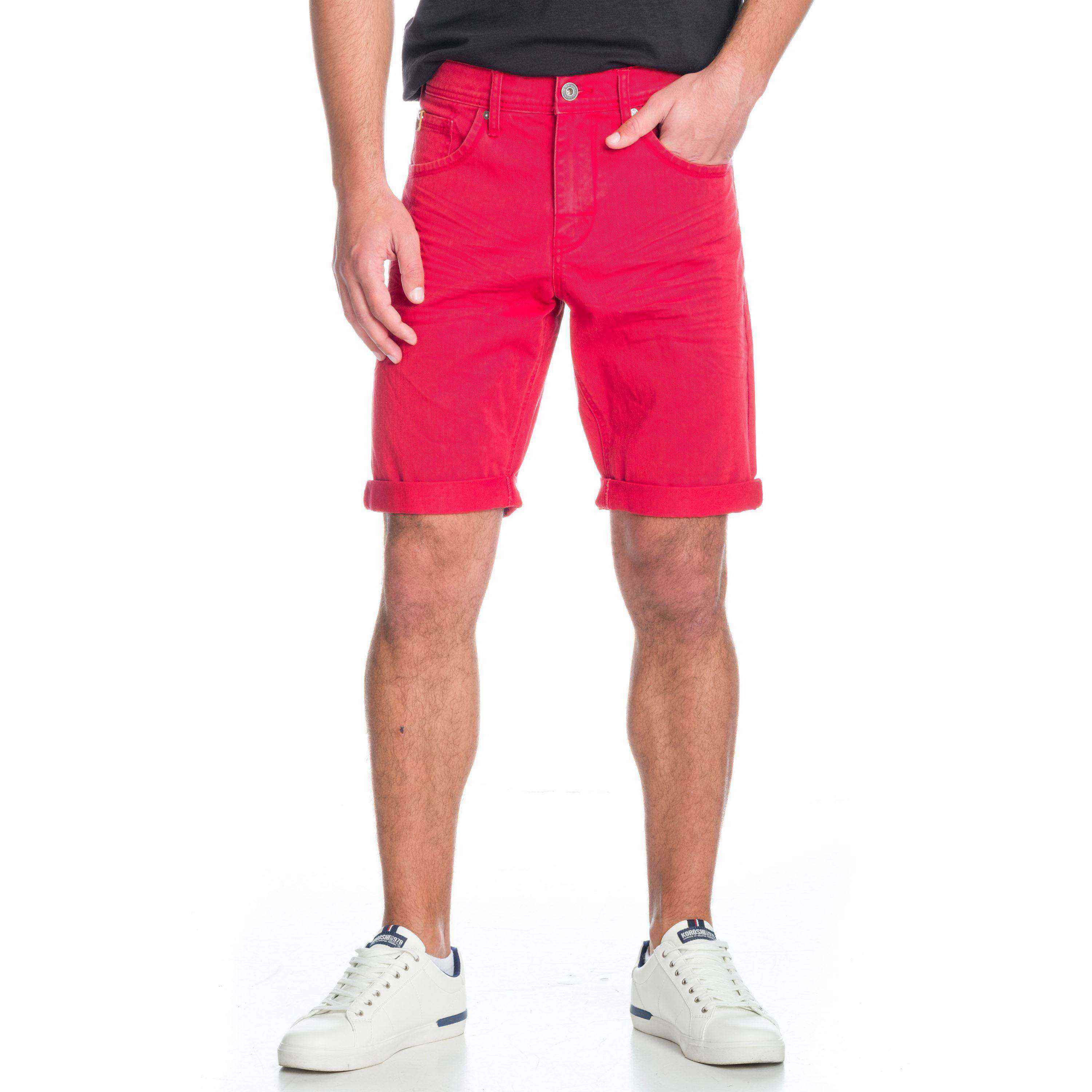 Bermuda Hombre Algodón Stretch con Vuelta – Koroshi 1911PS01