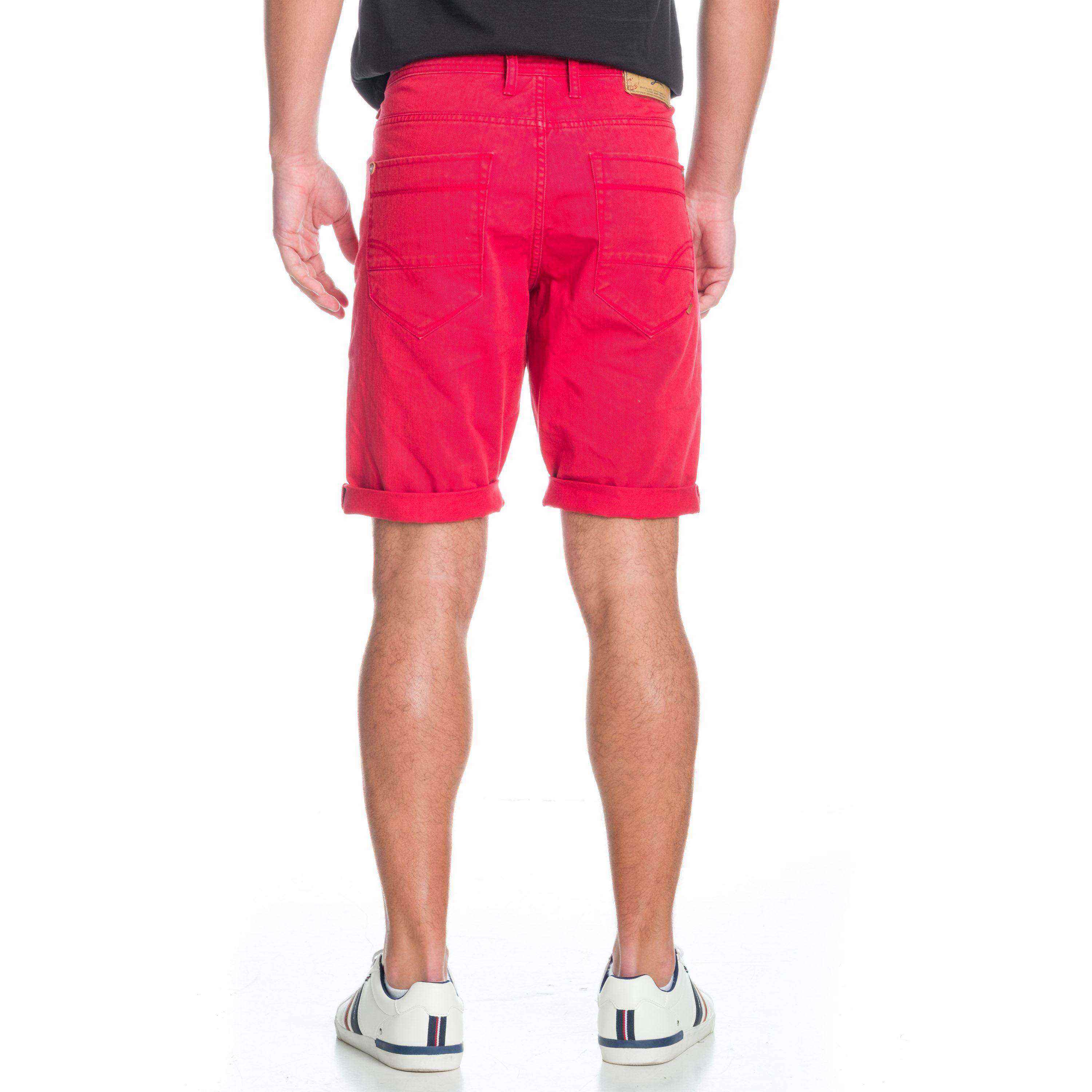 Bermuda Hombre Algodón Stretch con Vuelta – Koroshi 1911PS01