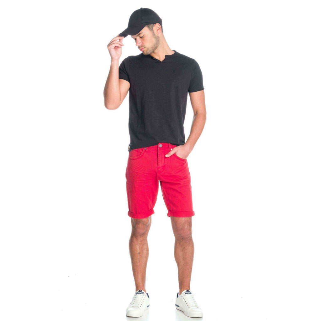 Bermuda Hombre Algodón Stretch con Vuelta – Koroshi 1911PS01