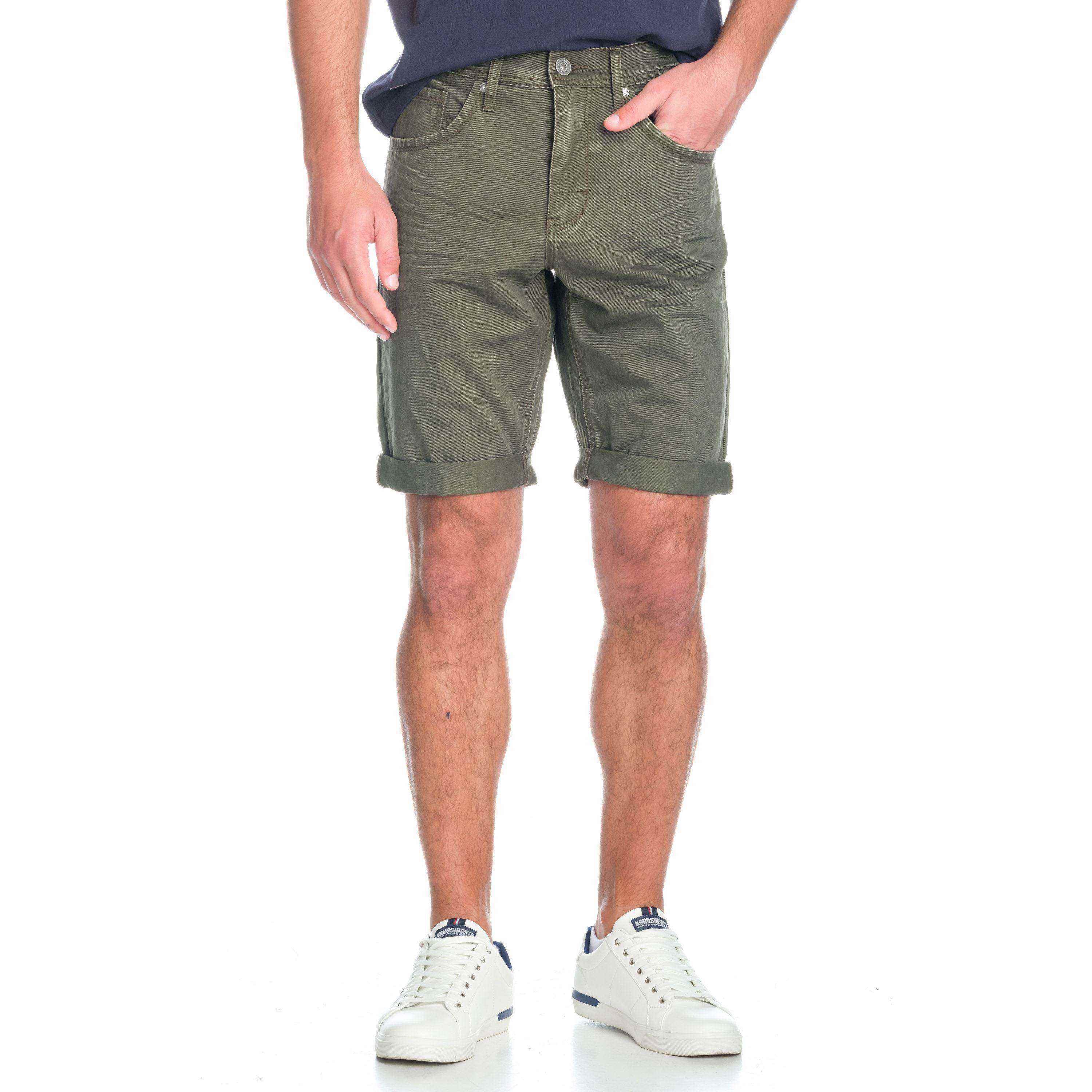 Bermuda Hombre Algodón Stretch con Vuelta – Koroshi 1911PS01