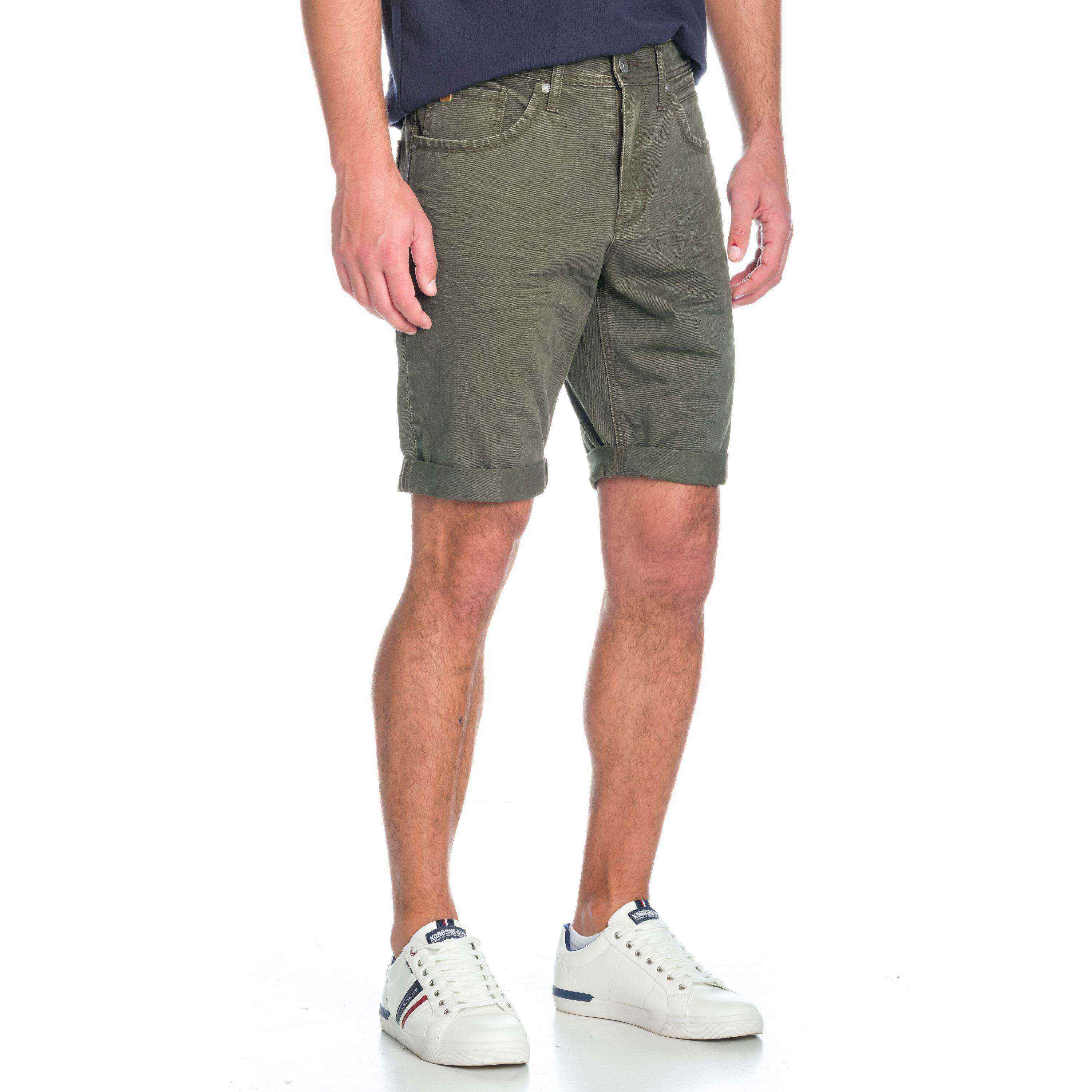 Bermuda Hombre Algodón Stretch con Vuelta – Koroshi 1911PS01