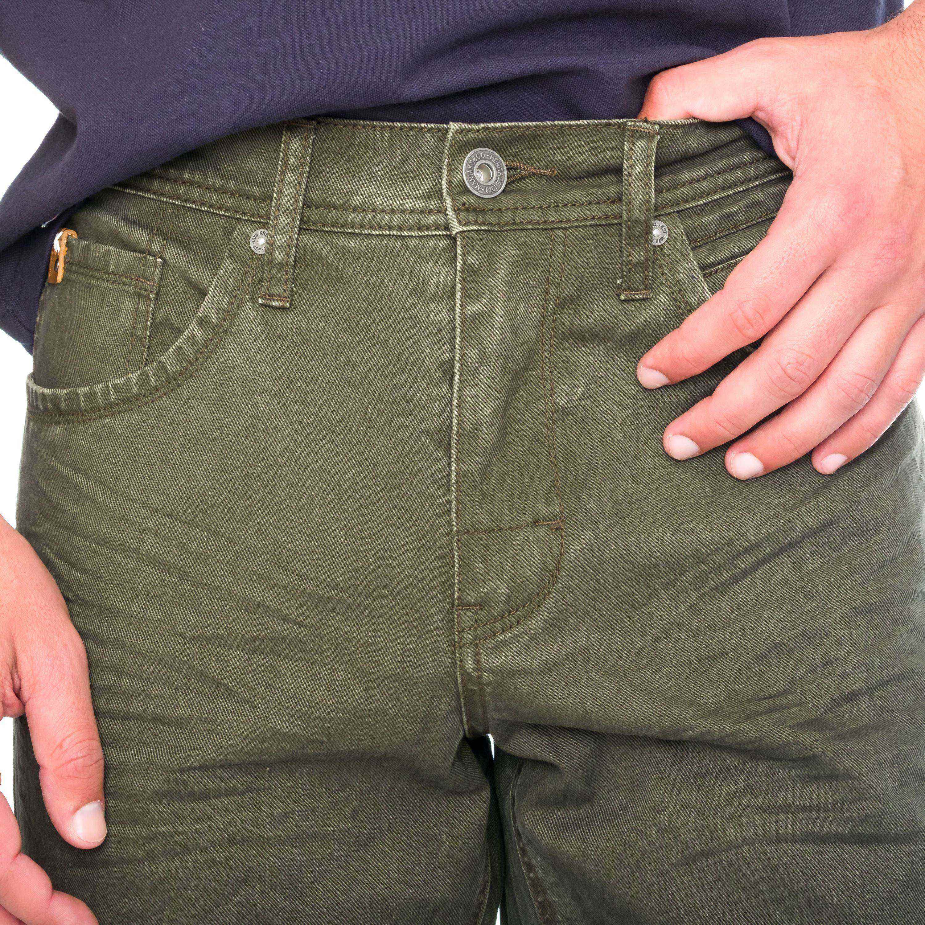 Bermuda Hombre Algodón Stretch con Vuelta – Koroshi 1911PS01