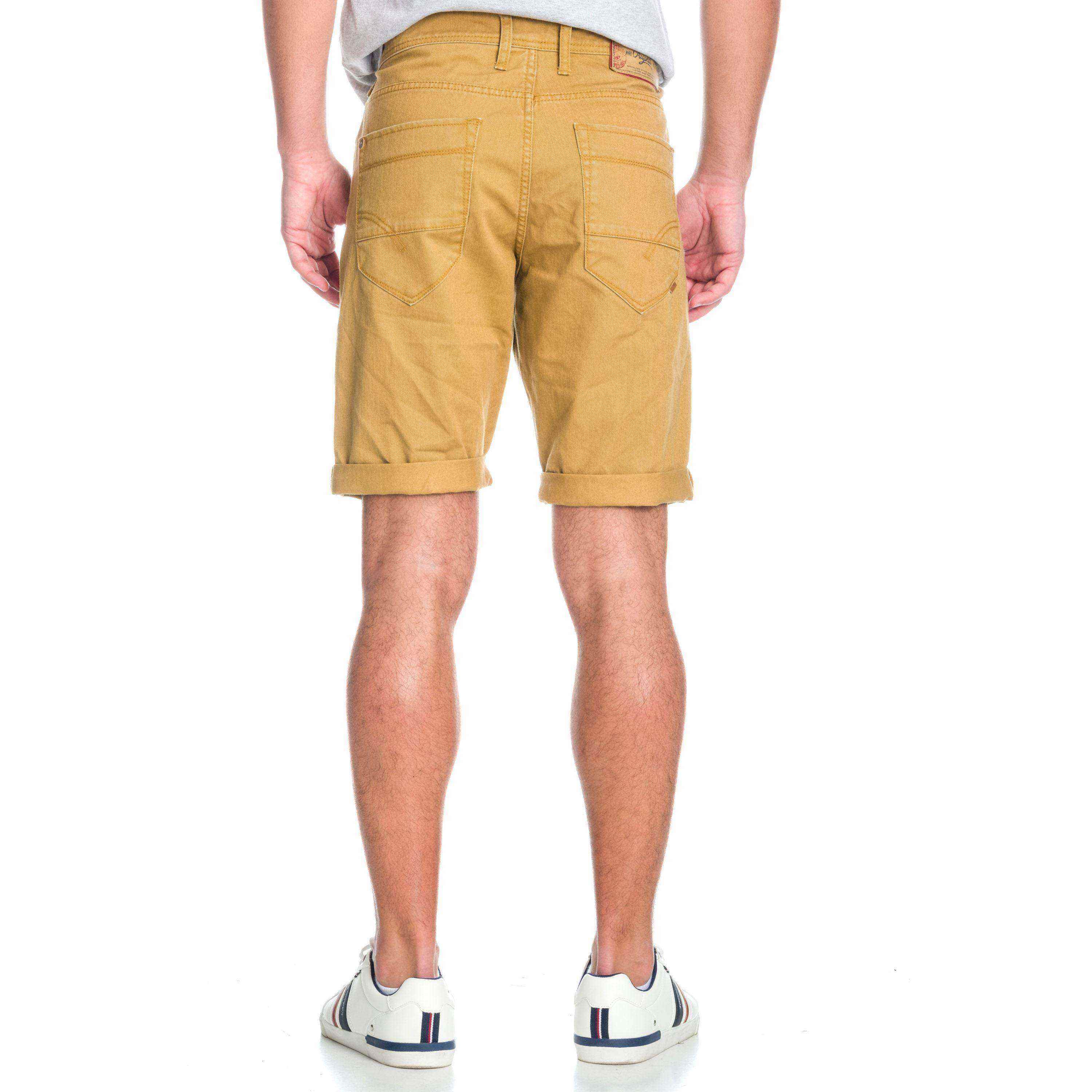 Bermuda Hombre Algodón Stretch con Vuelta – Koroshi 1911PS01